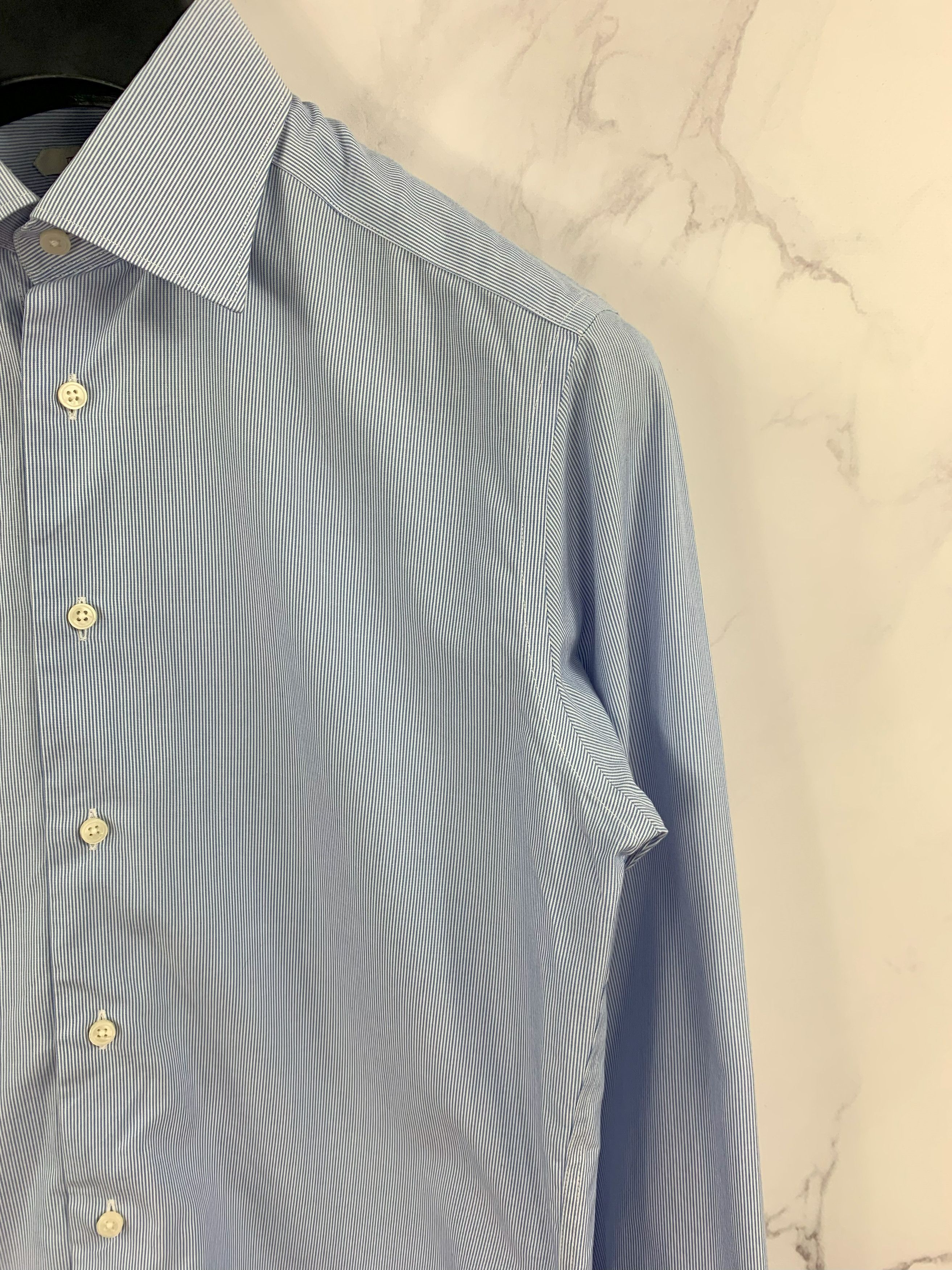 Suitsupply SuitSupply Traveller Button Shirt Size 39 Size US M / EU 48-50 / 2 - 3 Thumbnail