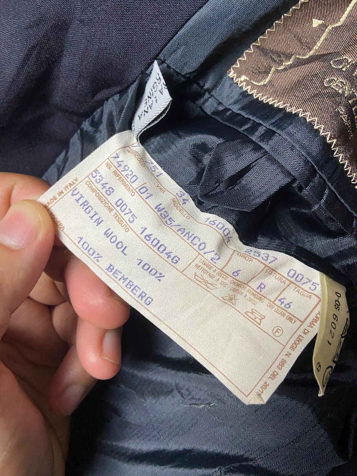 Givenchy Vintage GIVENCHY GENTLEMEN Blazer (139) Size US XXS / EU 40 - 10 Thumbnail