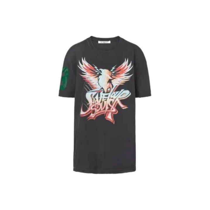Givenchy Givenchy SS23 Men's Letter Print Short-Sleeve T-Shirt Size US S / EU 44-46 / 1 - 1 Thumbnail