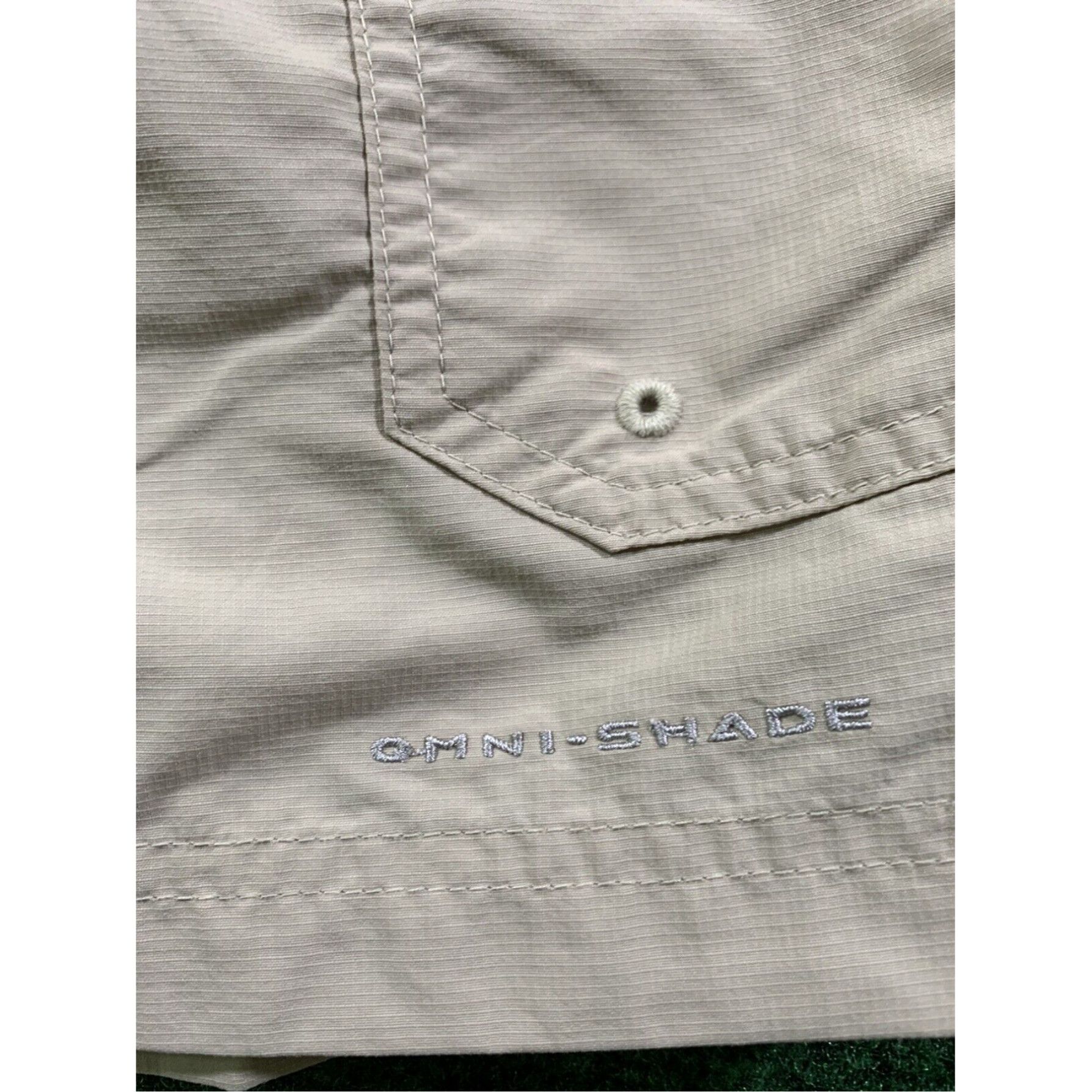 Logo 7 Columbia Shorts Mens Adult Khaki Casual Outdoor PFG Logo Pockets Size 40W Size US 40 / EU 56 - 7 Thumbnail