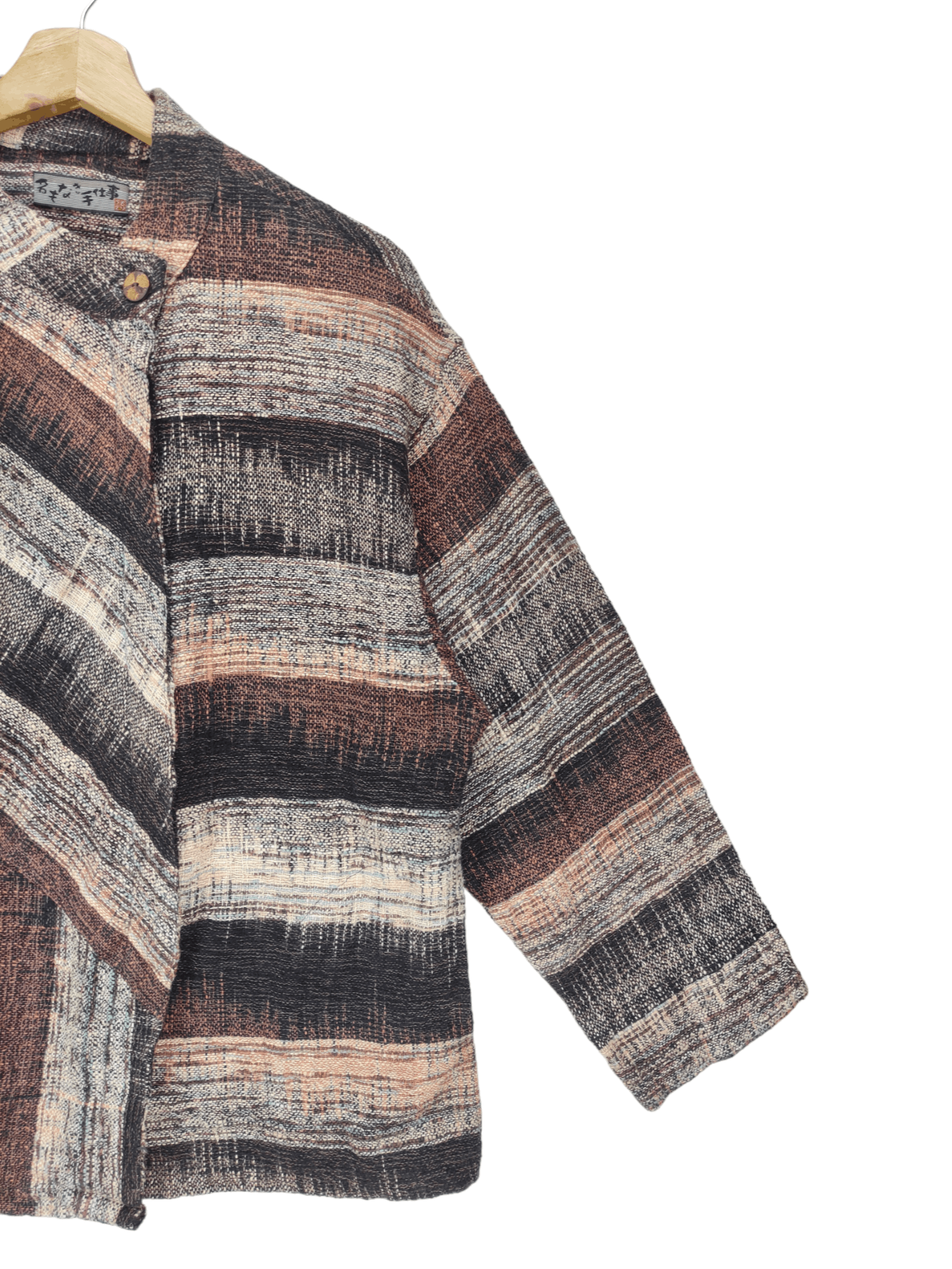Japanese Brand Steals🔥Shirt Button Up Cotton Abstract Size US M / EU 48-50 / 2 - 8 Thumbnail