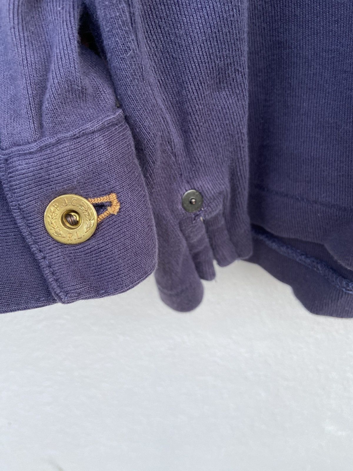 Polo Ralph Lauren 🔥 Vintage POLO Ralph Lauren rugby long sleeve polos Size US XL / EU 56 / 4 - 4 Thumbnail