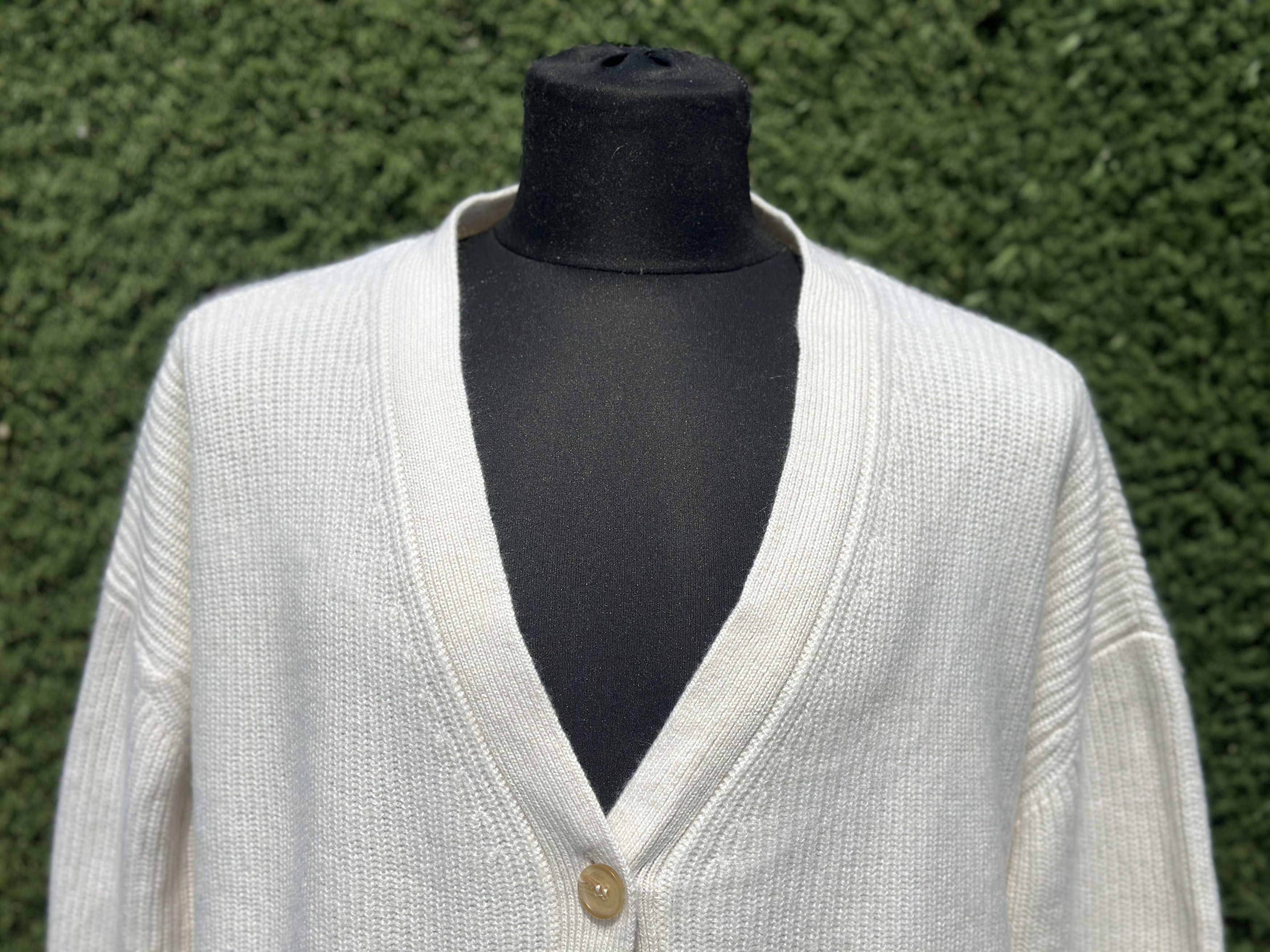 Other Jenni Kayne Knit Cocoon Cardigan Pure Cashmere Ivory Size XL Size XL / US 12-14 / IT 48-50 - 12 Thumbnail