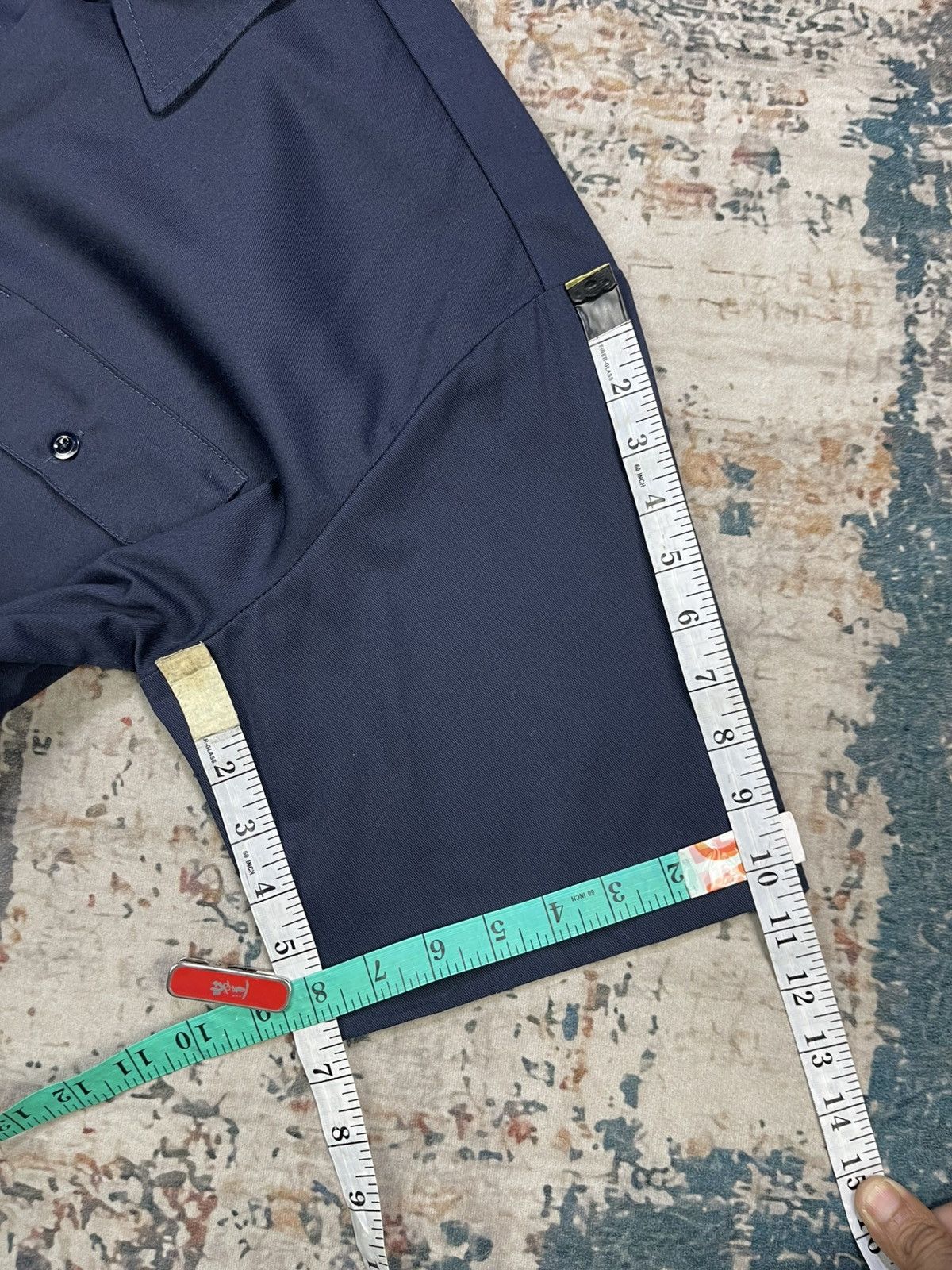 Dickies Vintage Dickies Back Graphic Button Down Work Shirt Size US L / EU 52-54 / 3 - 10 Thumbnail