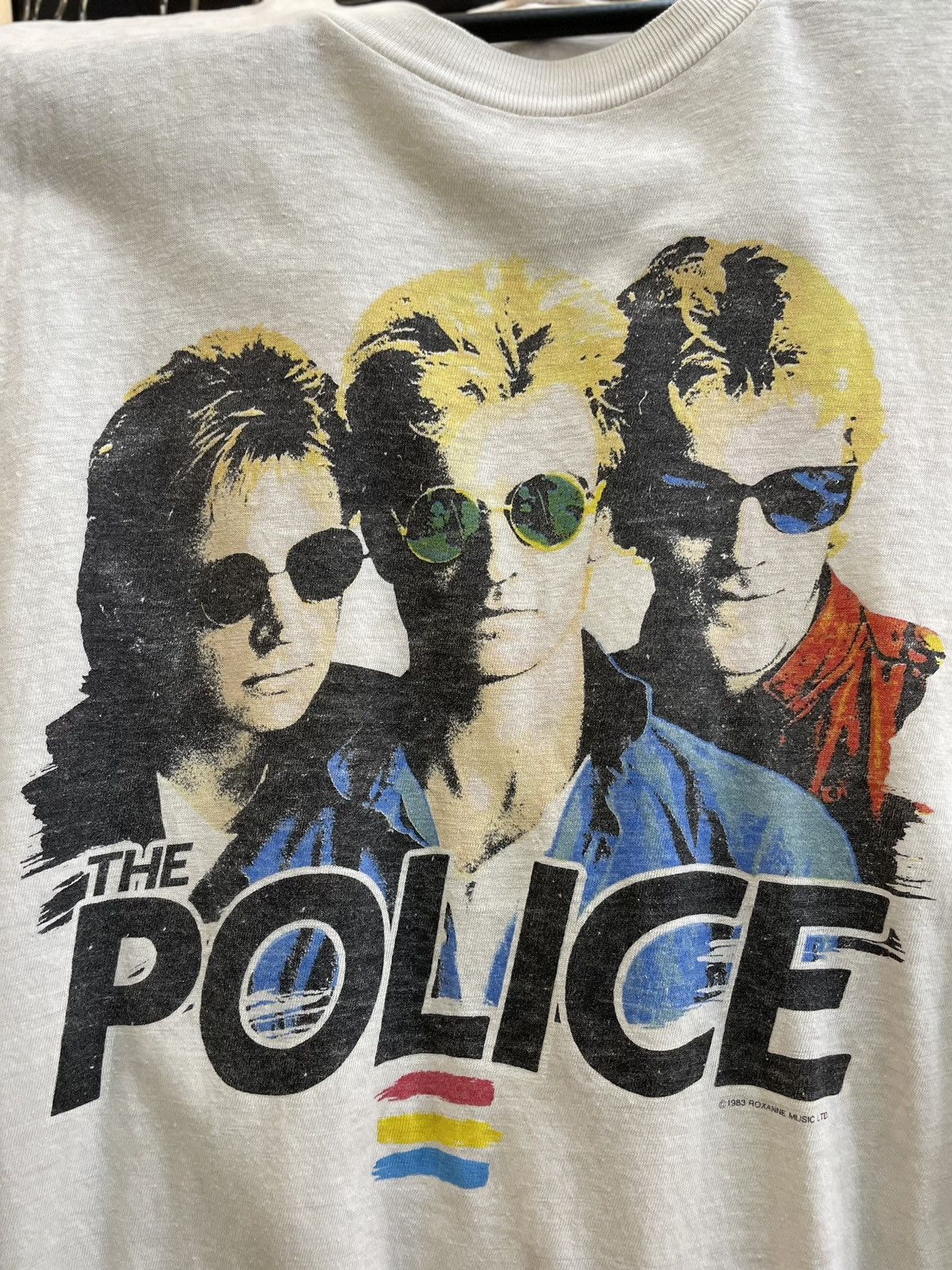 Other The Police 1983 Pop Art Size US L / EU 52-54 / 3 - 2 Thumbnail