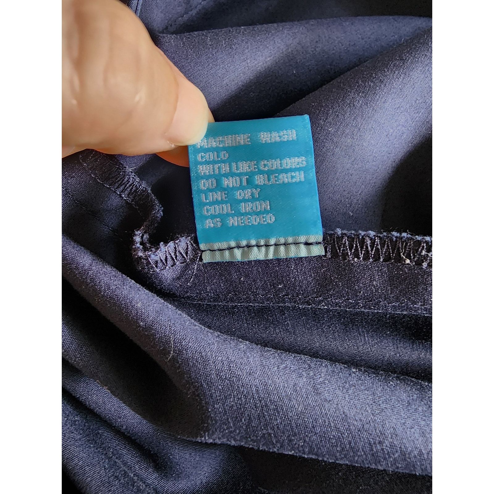 J.McLaughlin J. McLaughlin Navy Blue Cotton Modal Pants Size 8 Stretch Size 32" / US 10 / IT 46 - 5 Thumbnail