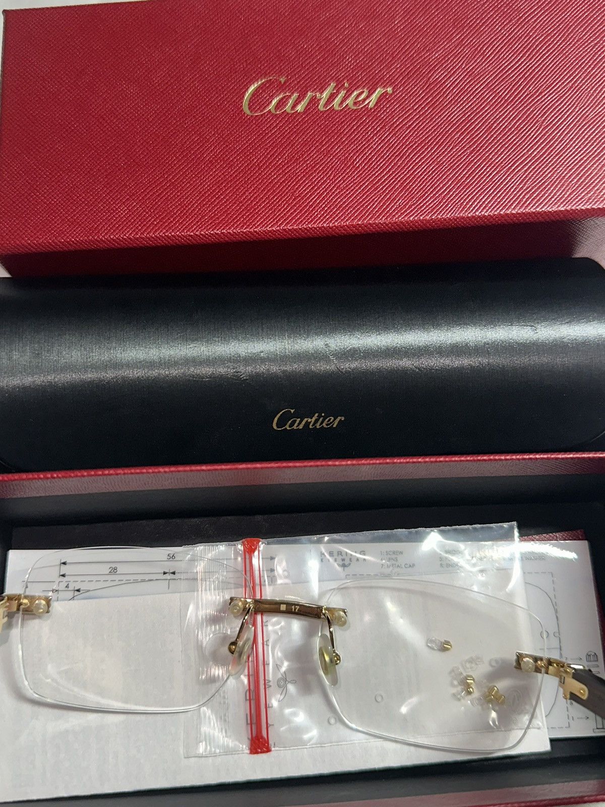 Cartier Première de Cartier eyeglasses Size ONE SIZE - 2 Thumbnail