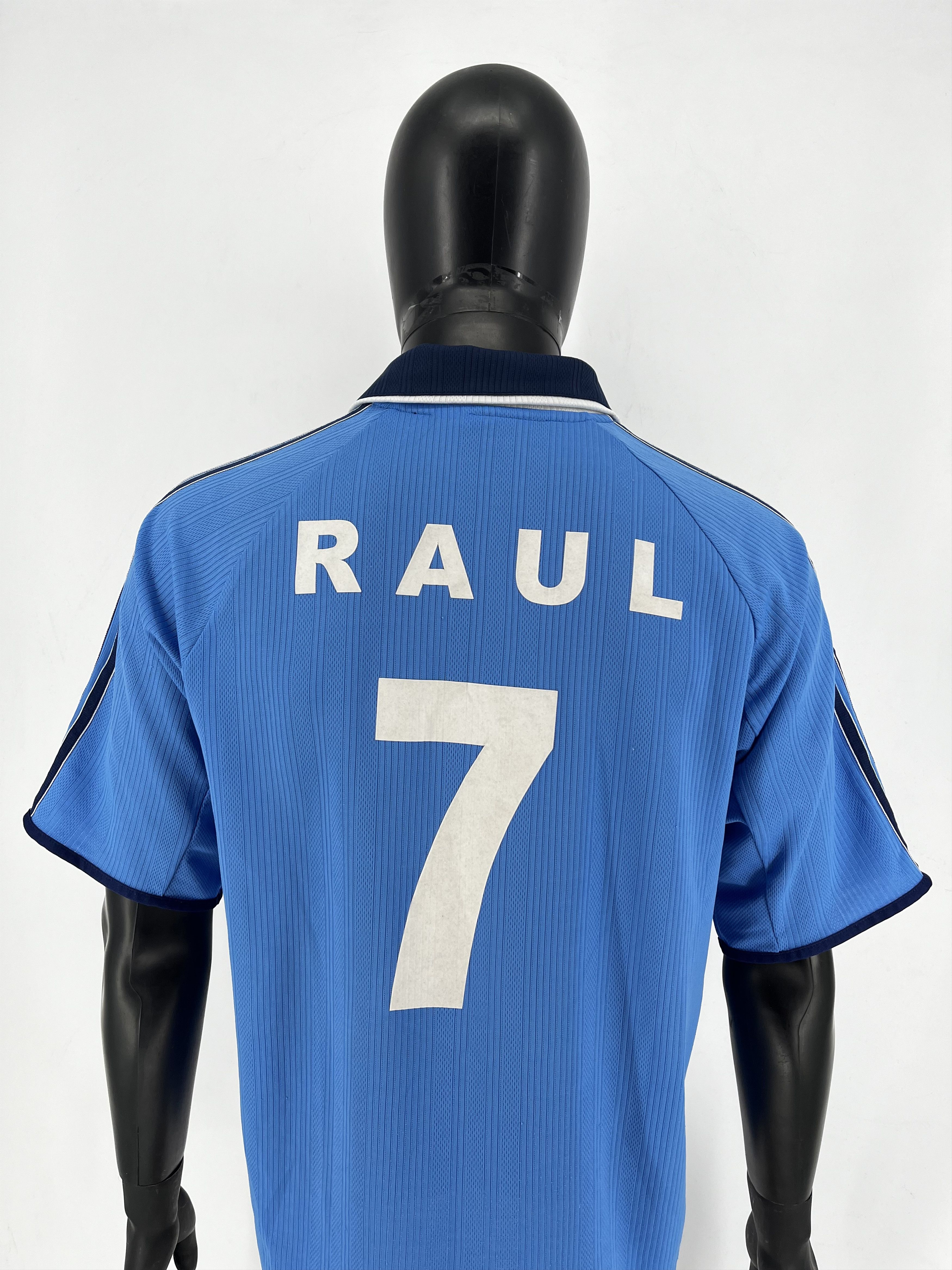 Adidas Vintage Real Madrid Raúl 7 Jersey – 1997/98 Adidas Teka Kit” Size US M / EU 48-50 / 2 - 16 Thumbnail
