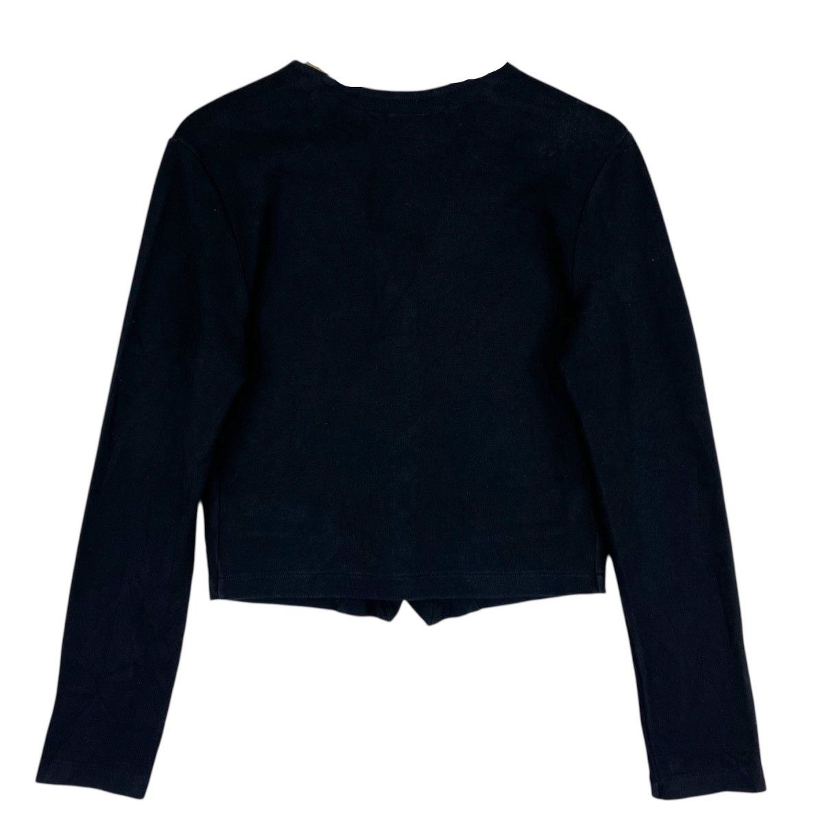 Vintage × agnes b. Agnes B Paris Snap Button Black Cardigan Size M / US 6-8 / IT 42-44 - 4 Thumbnail