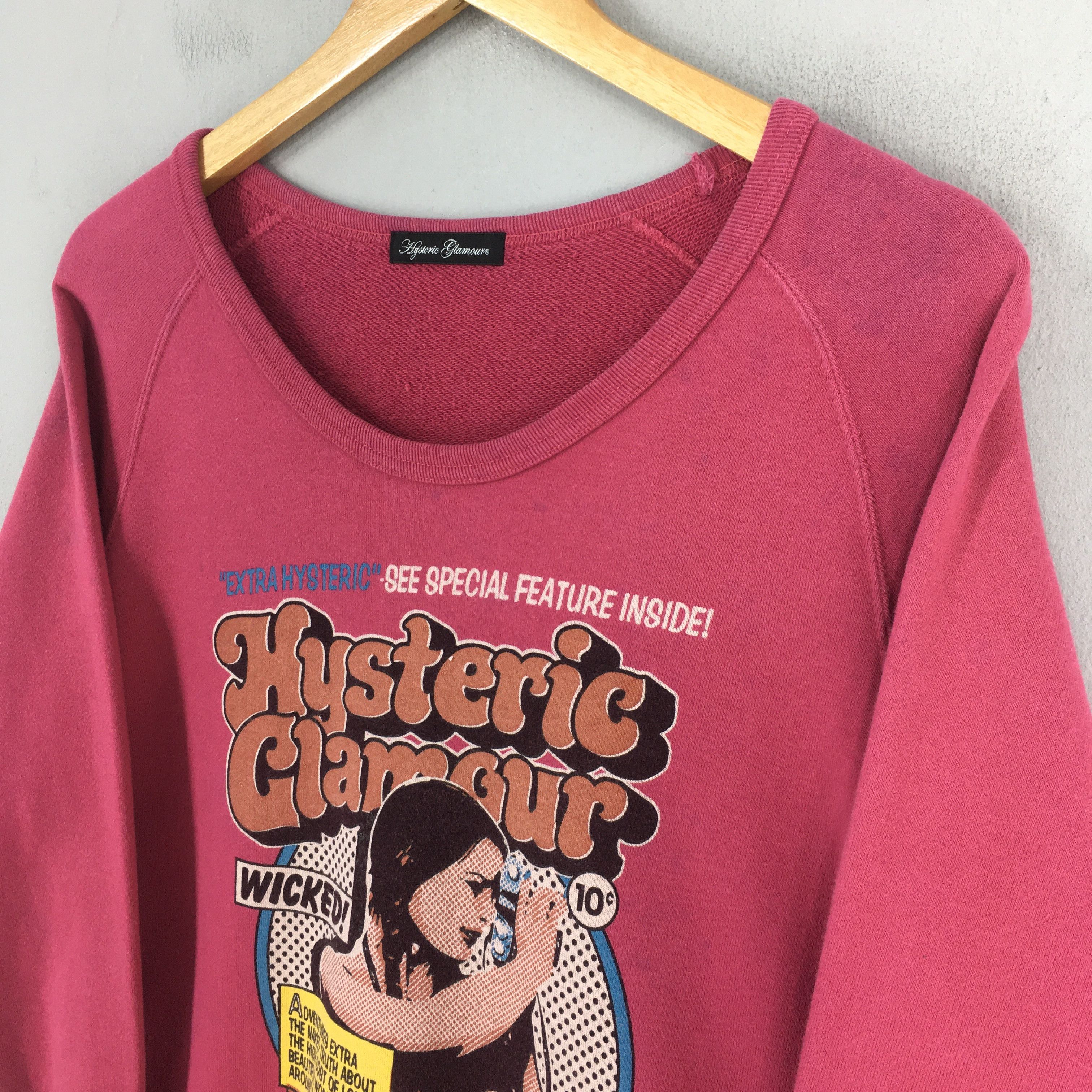 Japanese Brand × Vintage Vintage Hysteric Glamour Sexy Women Sweatshirt Small Size US S / EU 44-46 / 1 - 3 Thumbnail