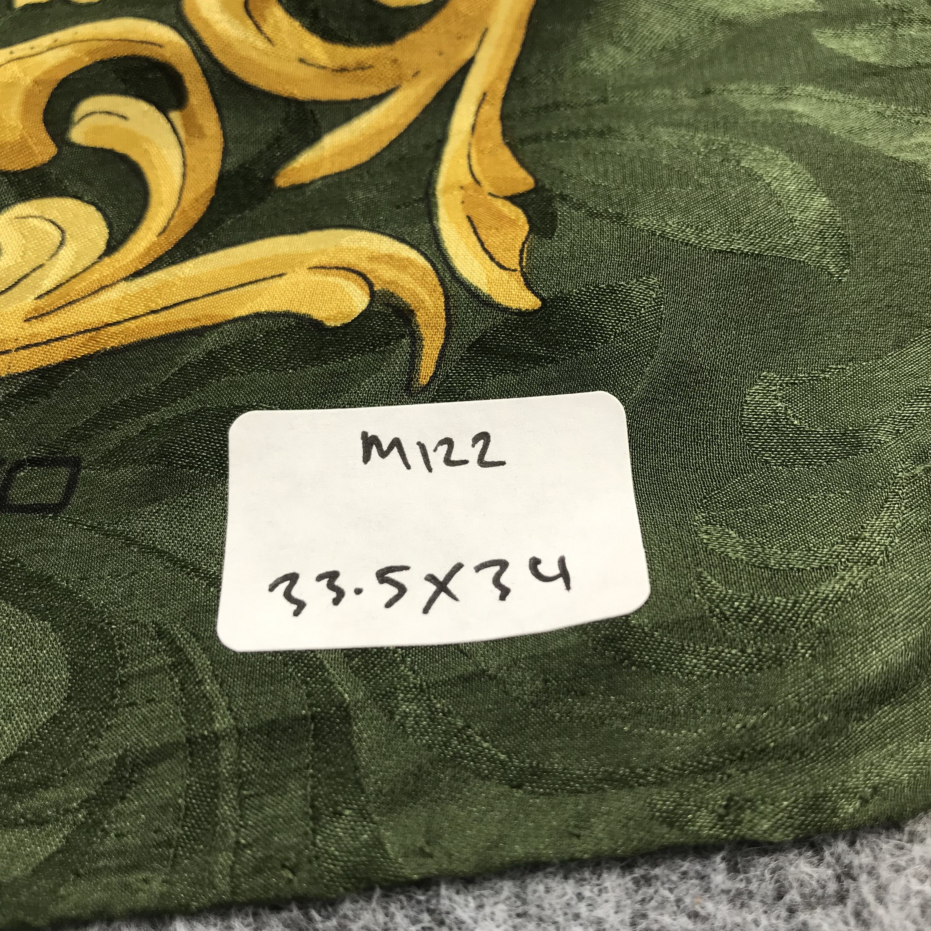 Vintage Vintage Pascal Morabito Luxury Silk Scarf M122 Size ONE SIZE - 7 Thumbnail