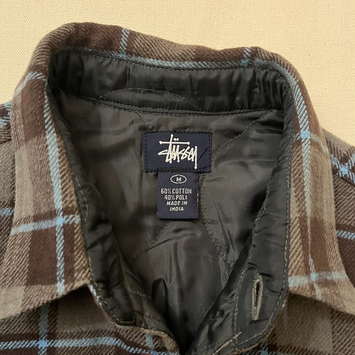 Stussy 90s Stussy Check Jacket Size US M / EU 48-50 / 2 - 5 Thumbnail