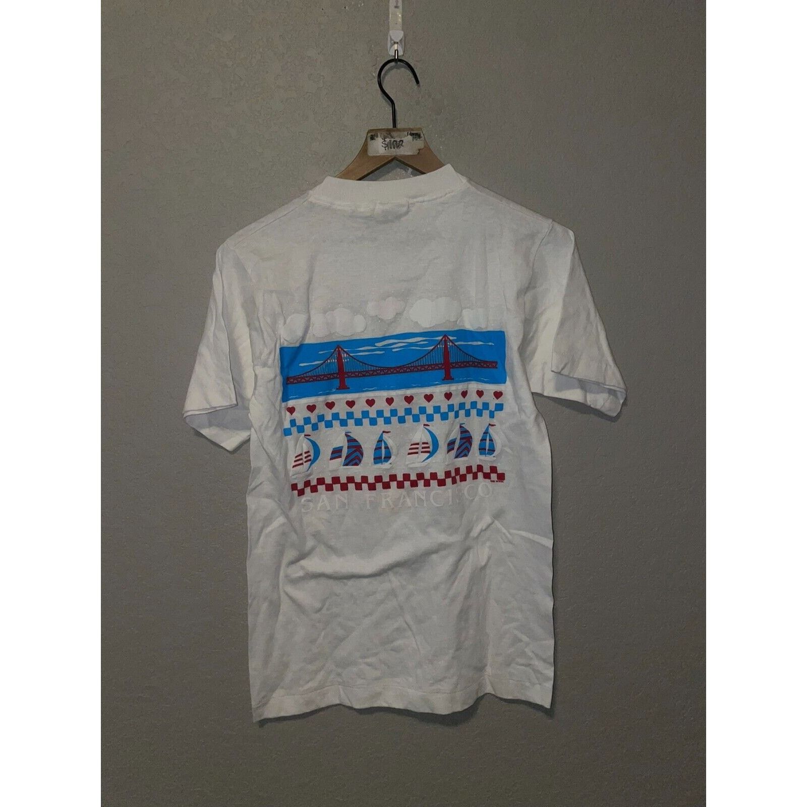 Fruit Of The Loom Vintage Test Print Shirt The Smokies Tennessee Tee 90s S Size US S / EU 44-46 / 1 - 6 Thumbnail
