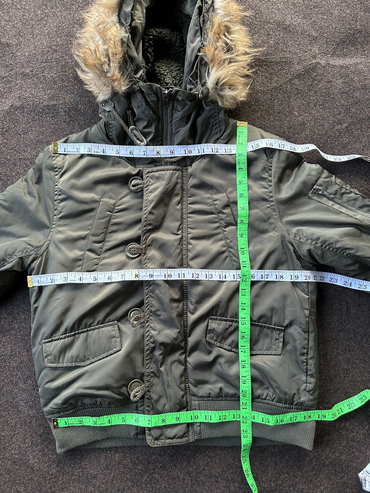 If Six Was Nine Fur Bomber Jacket Ifsixwasnine Japanese Style Z67 Size US S / EU 44-46 / 1 - 3 Thumbnail