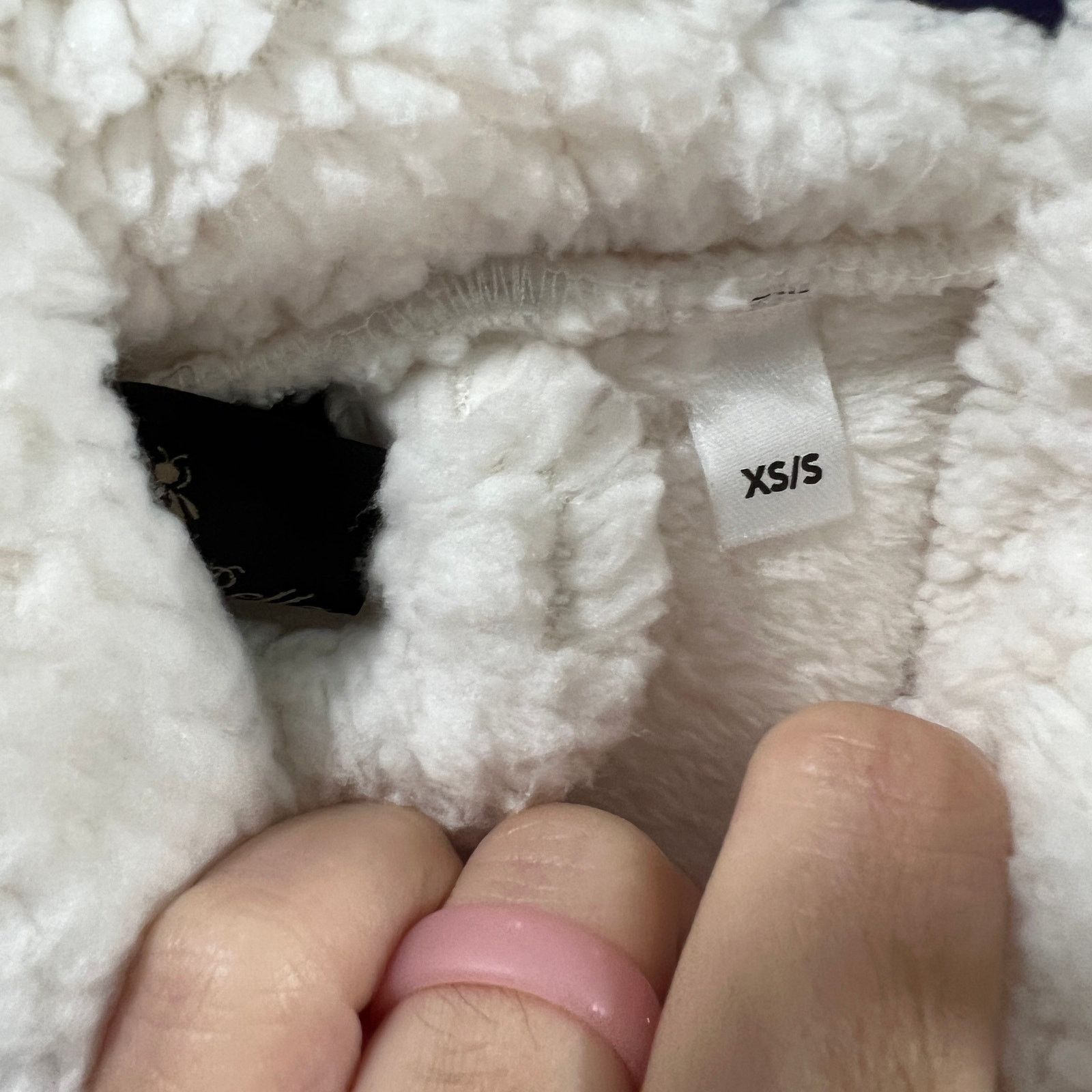 Other BumbleBella by Jill Martin The Lounger "Bride" Sherpa Hoodie Size S / US 4 / IT 40 - 4 Thumbnail