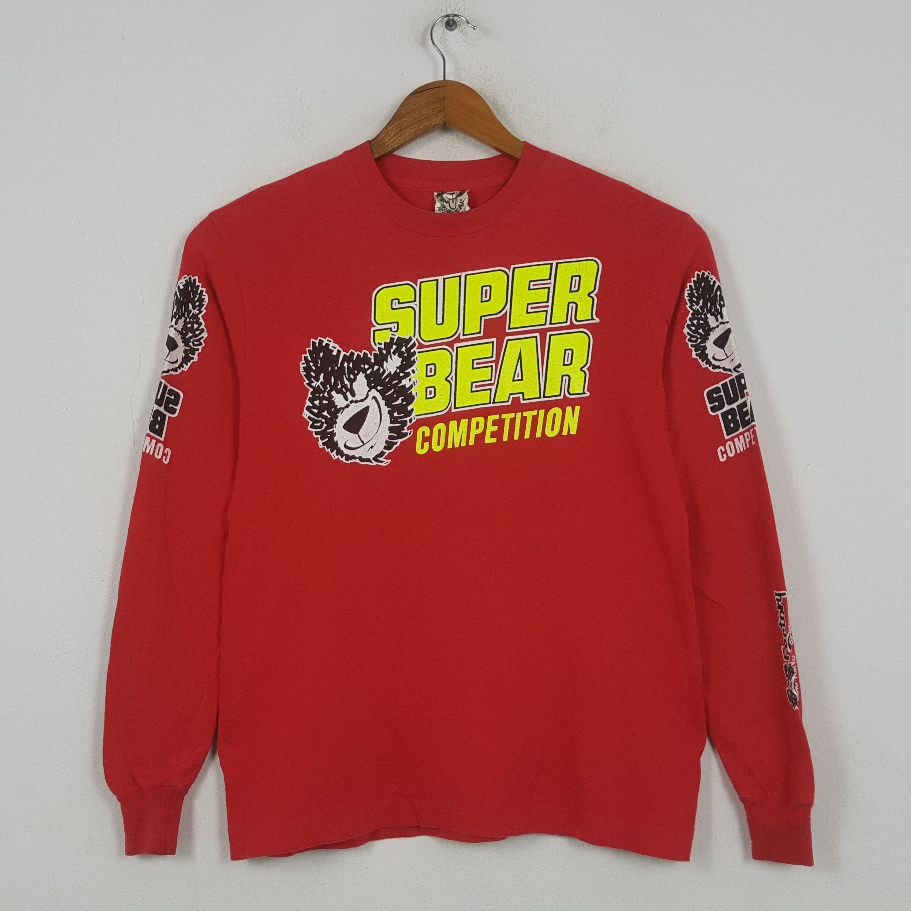 Other Vintage SUPER BEAR COMPETITION Racing T-shirt 31 Size US M / EU 48-50 / 2 - 1 Thumbnail