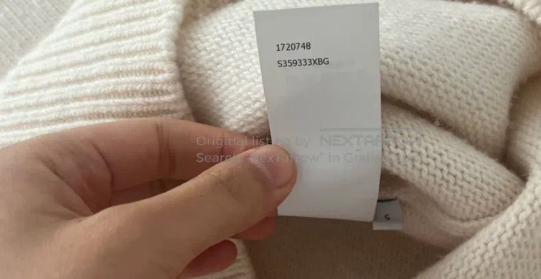 Loewe Loewe Crystal Letter Knit Sweater Size S / US 4 / IT 40 - 6 Thumbnail