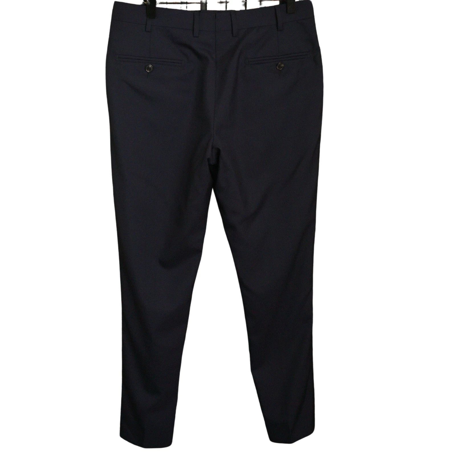 Suitsupply Men Suitsupply Suit Navy La Spalla Wool Vitale Barberis US34 Size 34R - 8 Thumbnail