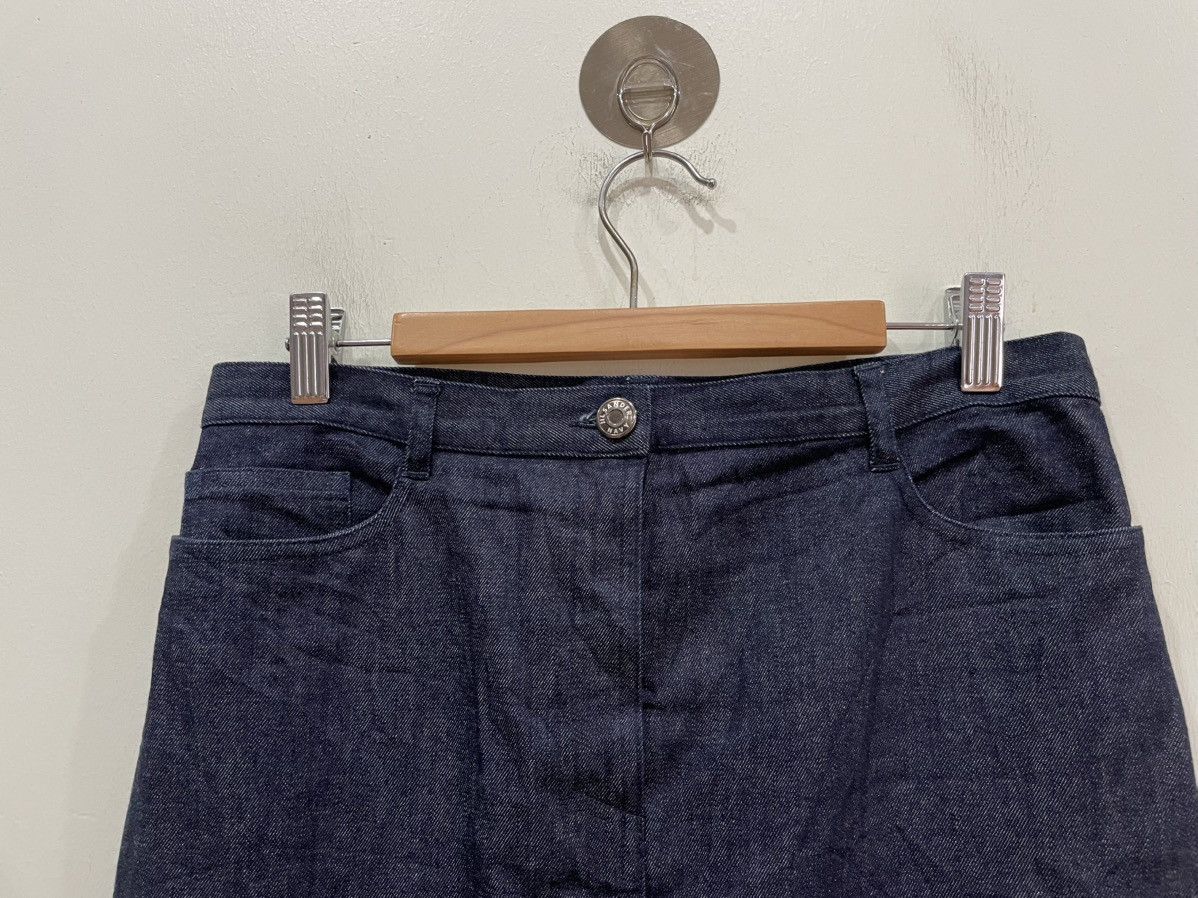 Jil Sander Jil Sander Denim Skirt Size 26" / US 2 / IT 38 - 3 Thumbnail