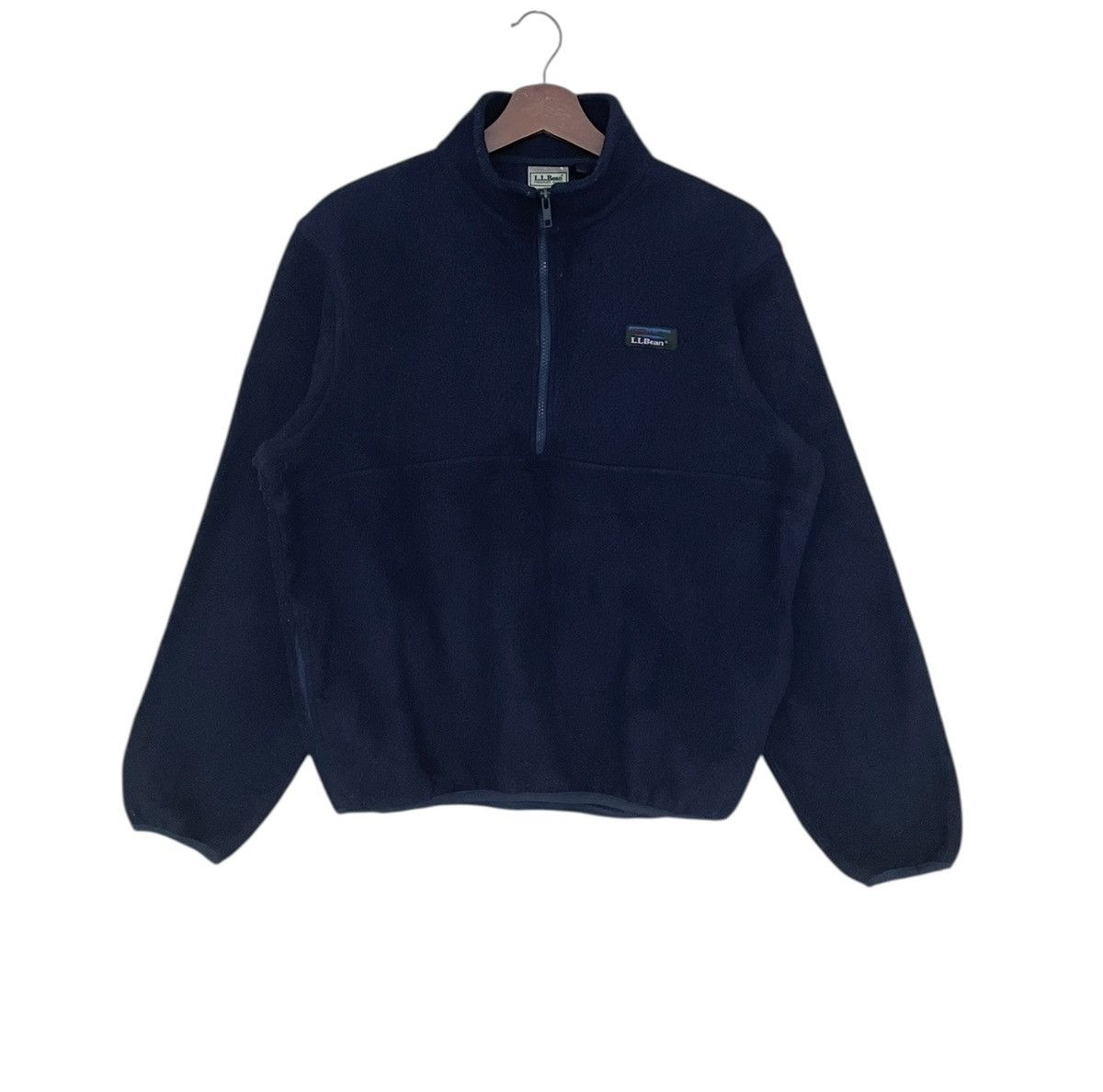 L.L. Bean Vintage Brand LL Bean Half Zipper Fleece 1990s Size US S / EU 44-46 / 1 - 1 Thumbnail