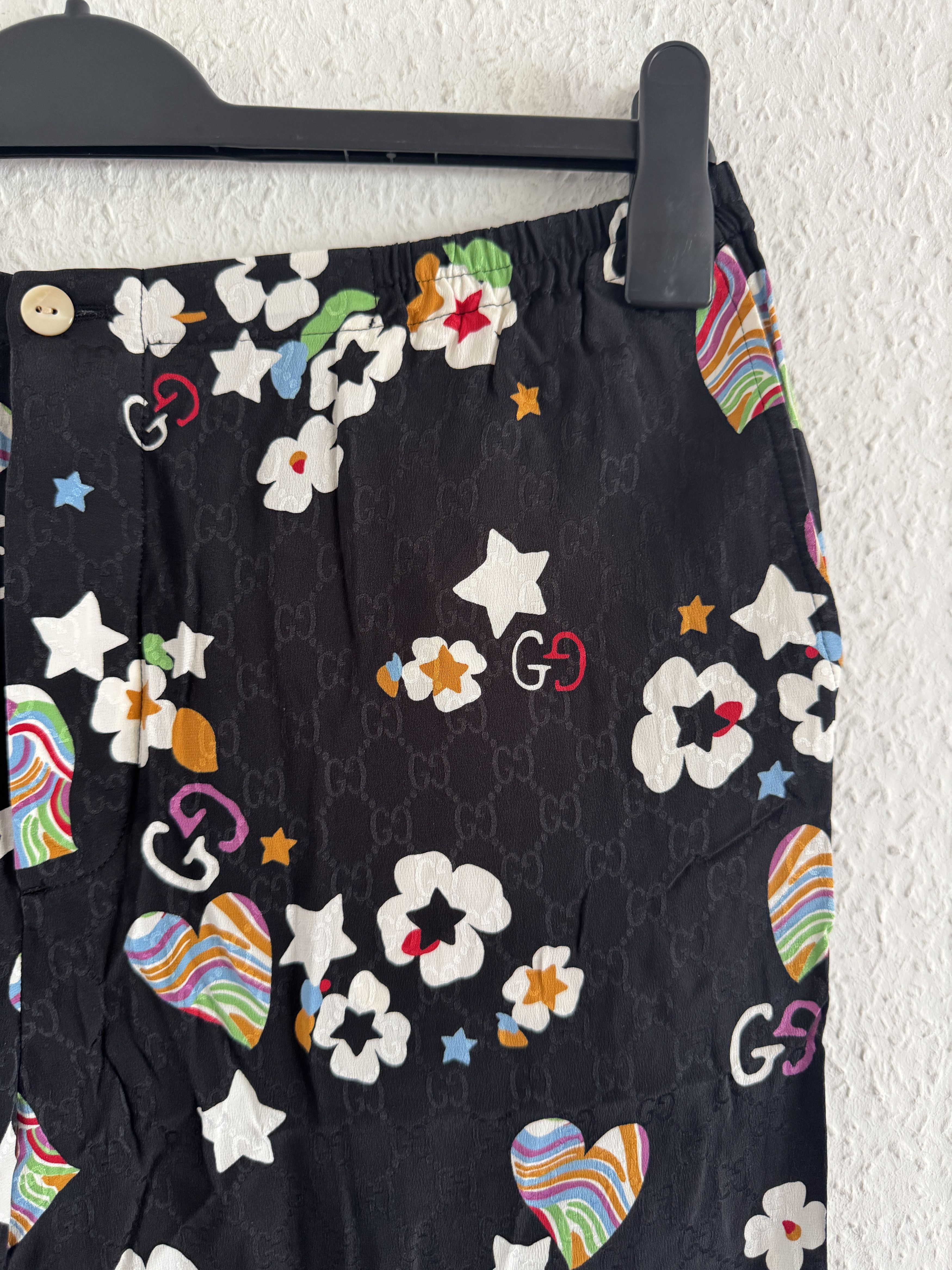 Gucci Fantasia Monogram Silk Shorts Size US 32 / EU 48 - 9 Thumbnail