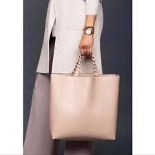 Other Jules Kae Blush Pink Vegan Leather Tote Bag Size ONE SIZE - 1 Thumbnail