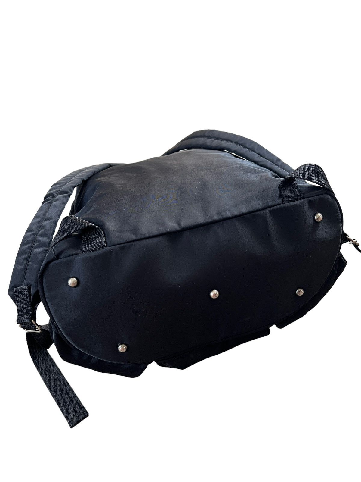 Jean Paul Gaultier 1990 Jean Paul Gaultier Embossed Logo Tanker Backpack Size ONE SIZE - 9 Thumbnail
