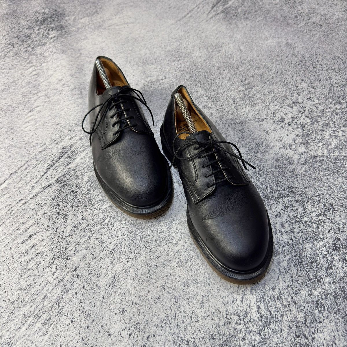 Dr. Martens × Handmade × Vintage Dr. Martens England Black Derbies US8 UK7 EU41 26cm Size US 8 / EU 41 - 3 Thumbnail