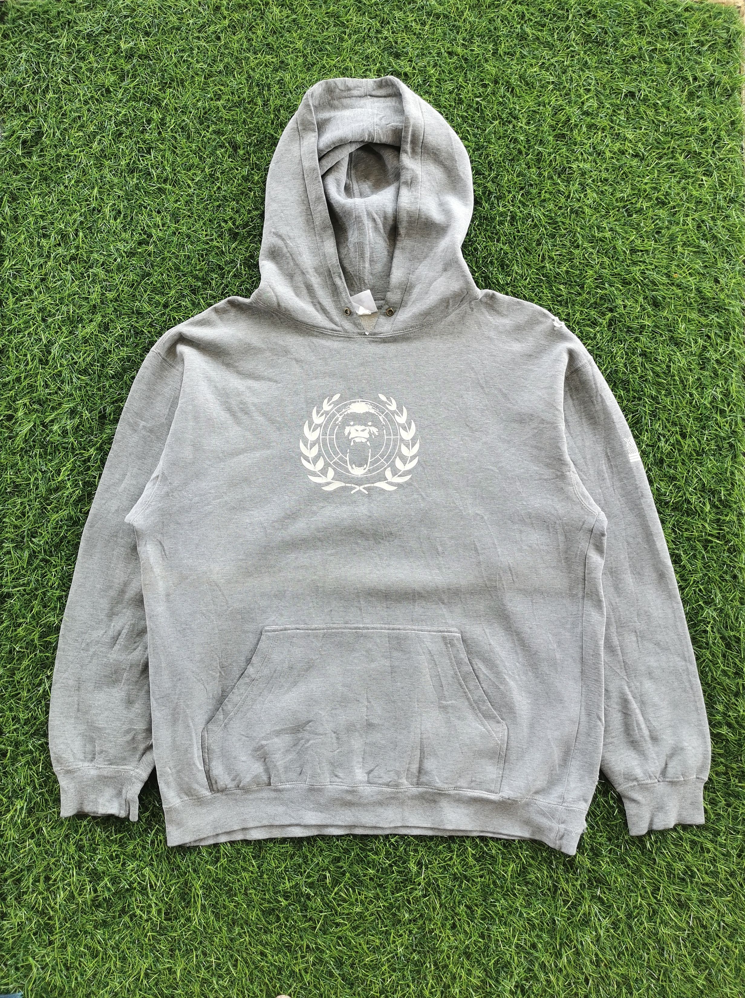 Xlarge Vintage XLarge Brand Streetwear Distressed Hoodie Size US L / EU 52-54 / 3 - 2 Thumbnail