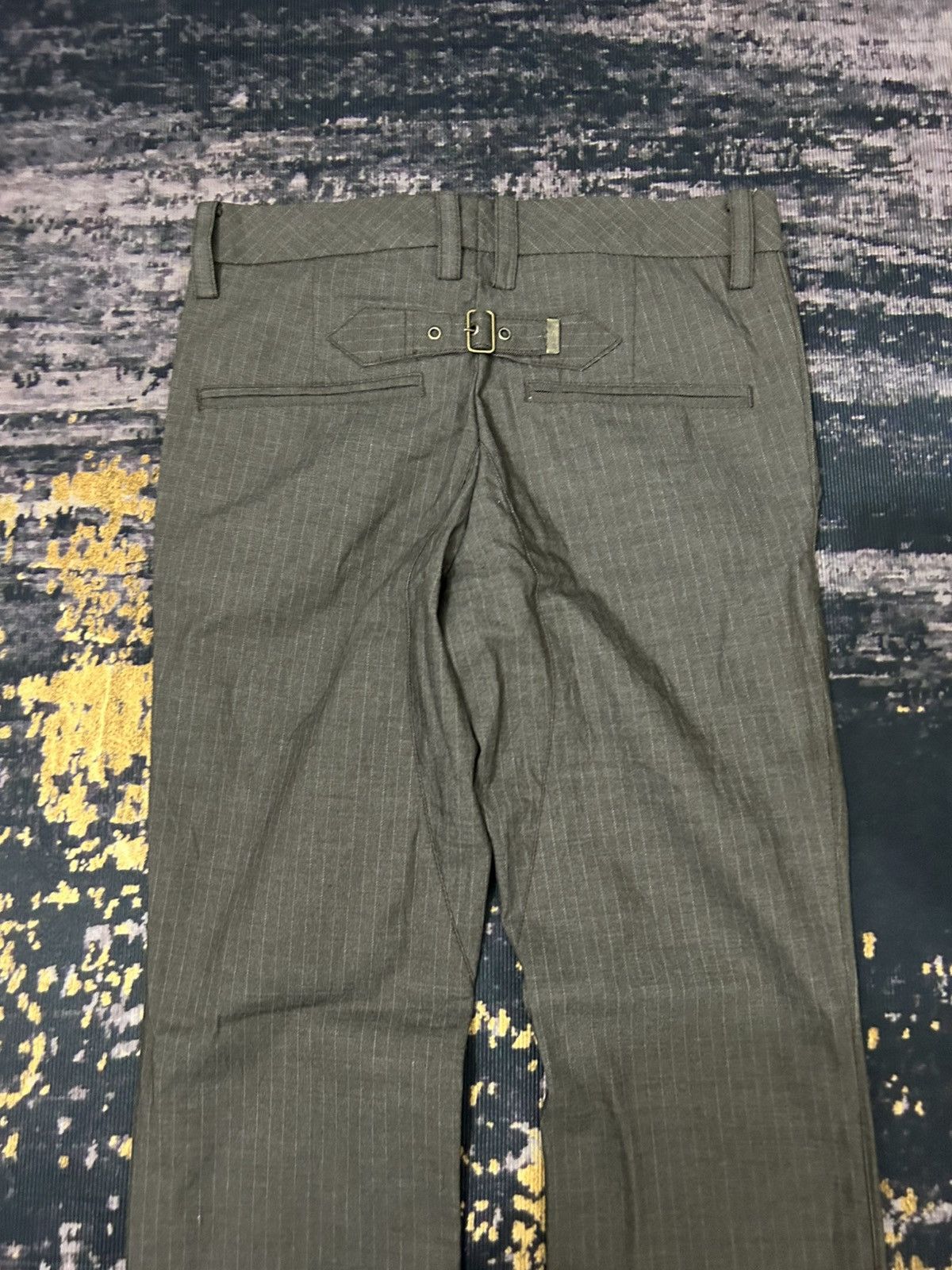 Tete Homme Herringbone Tete Homme Issey Miyake Bottom Button Pants Size US 32 / EU 48 - 6 Thumbnail