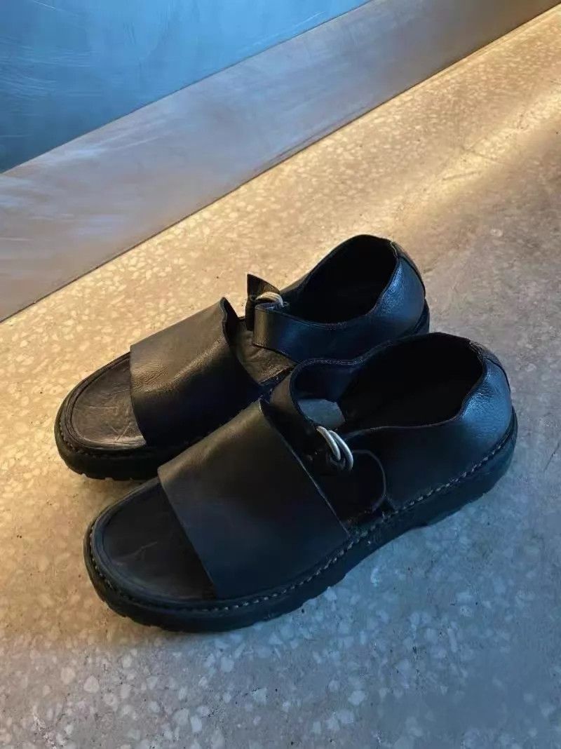 GUIDI SA04V Horse Sandals 42(42-43) Made in Italy