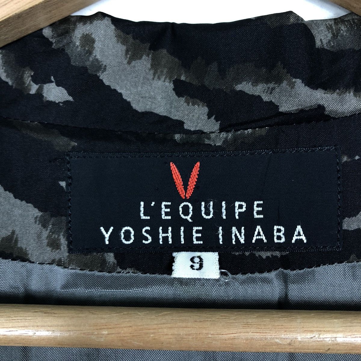 Japanese Brand 🔥Tiger Striped Camo Design Oversized Jacket L’Equipe Yoshie Size US M / EU 48-50 / 2 - 13 Thumbnail