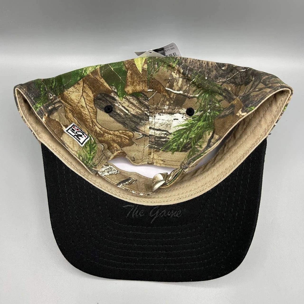 The Game Vintage USMC Hat Men Realtree Camo Strap Back Cotton Size ONE SIZE - 7 Thumbnail