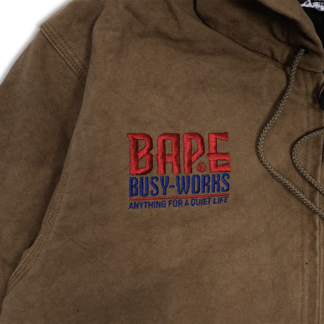 Bape A Bathing Ape Active Jacket - Beige XL Size US XL / EU 56 / 4 - 2 Thumbnail