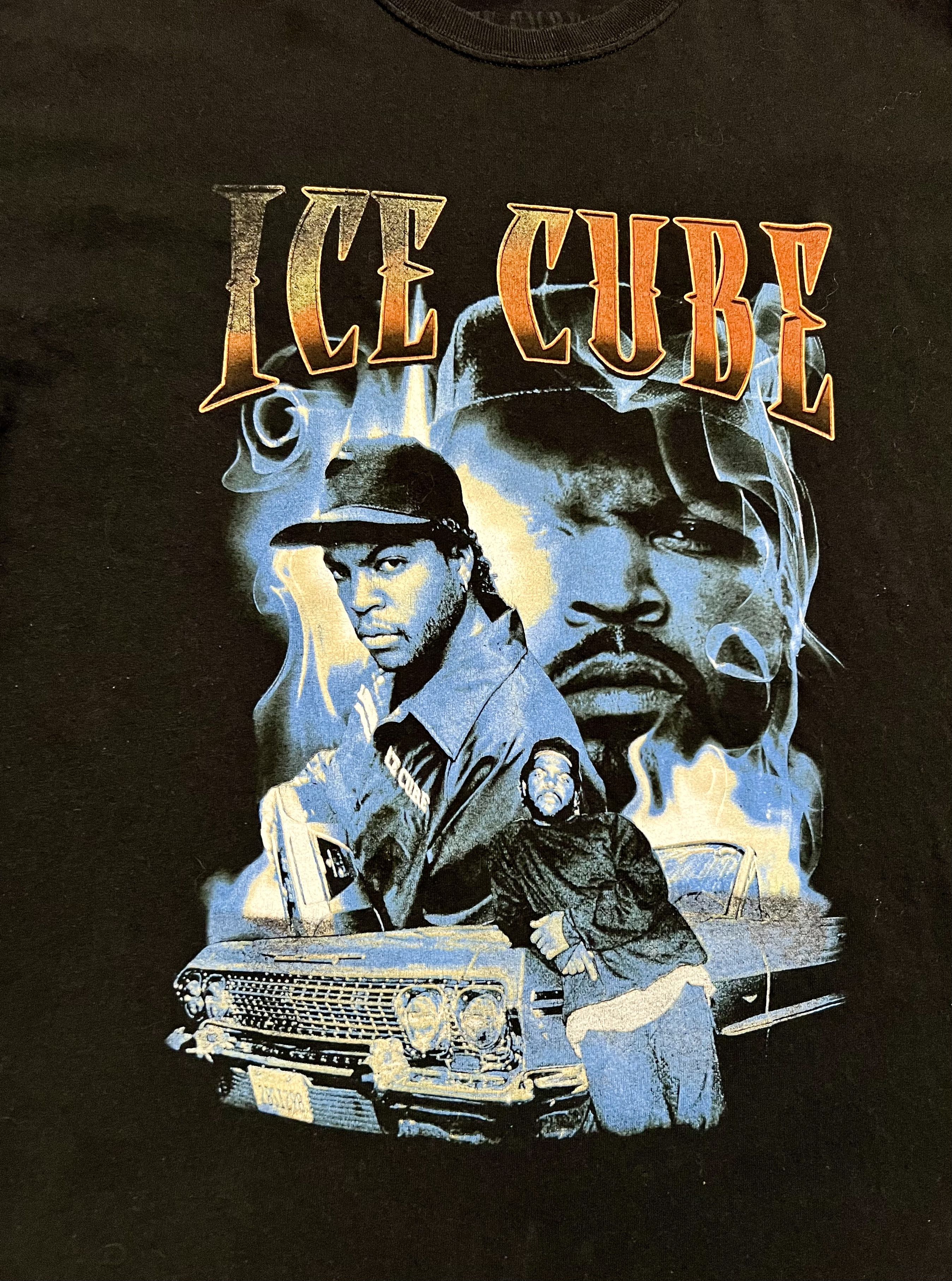 Other Ice Cube Chevy '64 Impala Black Graphic T-Shirt Size US XL / EU 56 / 4 - 4 Thumbnail
