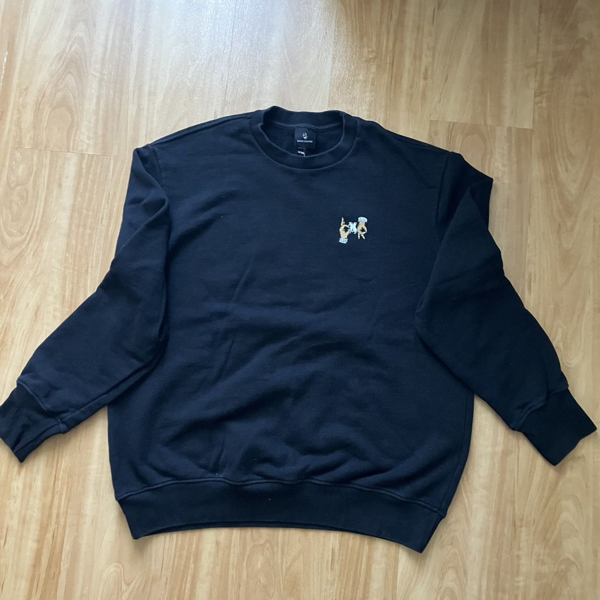 Born X Raised Born X Raised “LA Hands” Crewneck in Black Size US XXL / EU 58 / 5 - 2 Thumbnail