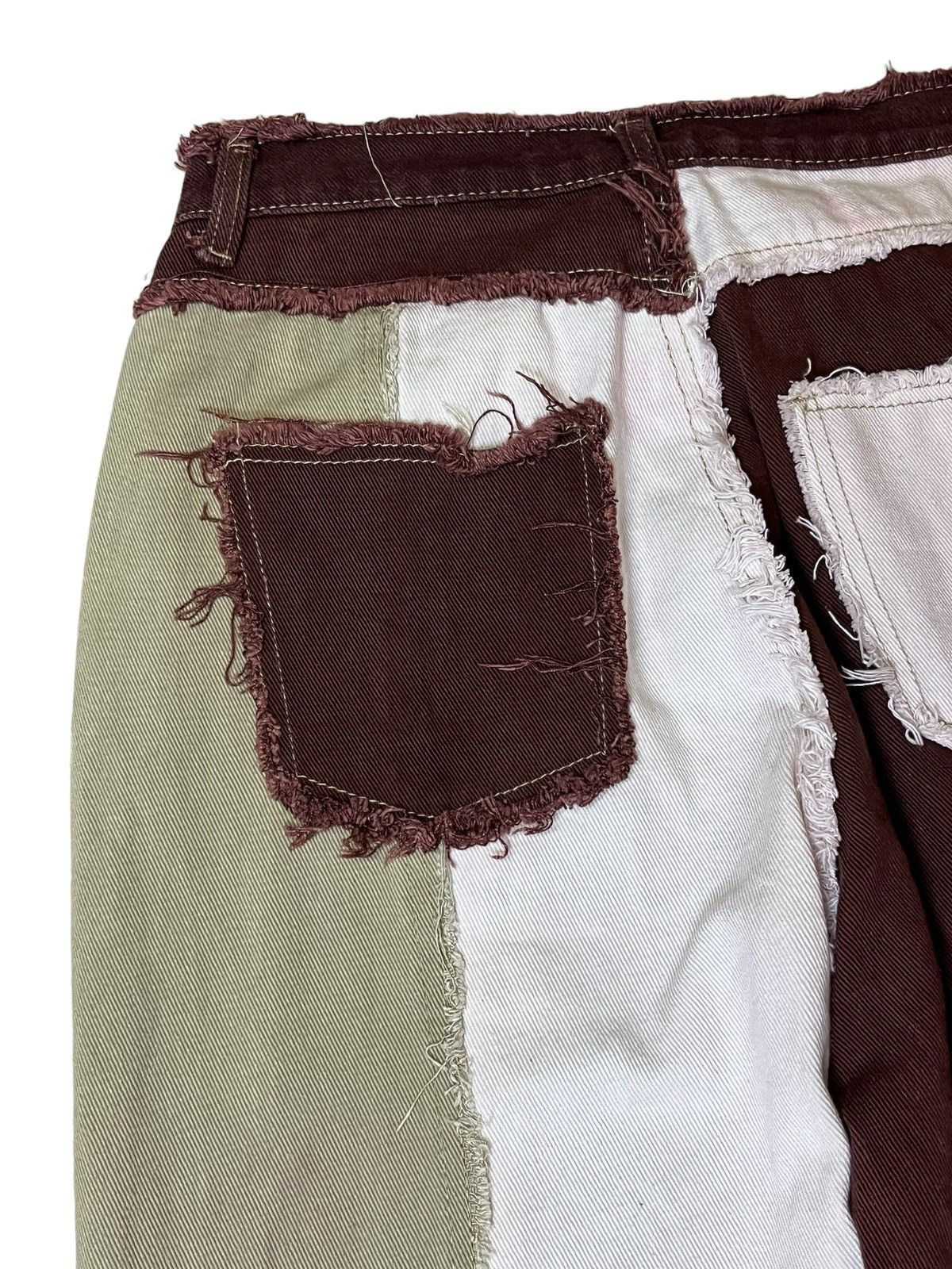 Japanese Brand JAPANESE BRAND SHEIN WOMEN PATCHWORK DISTRESSED PANT Size 29" - 11 Thumbnail
