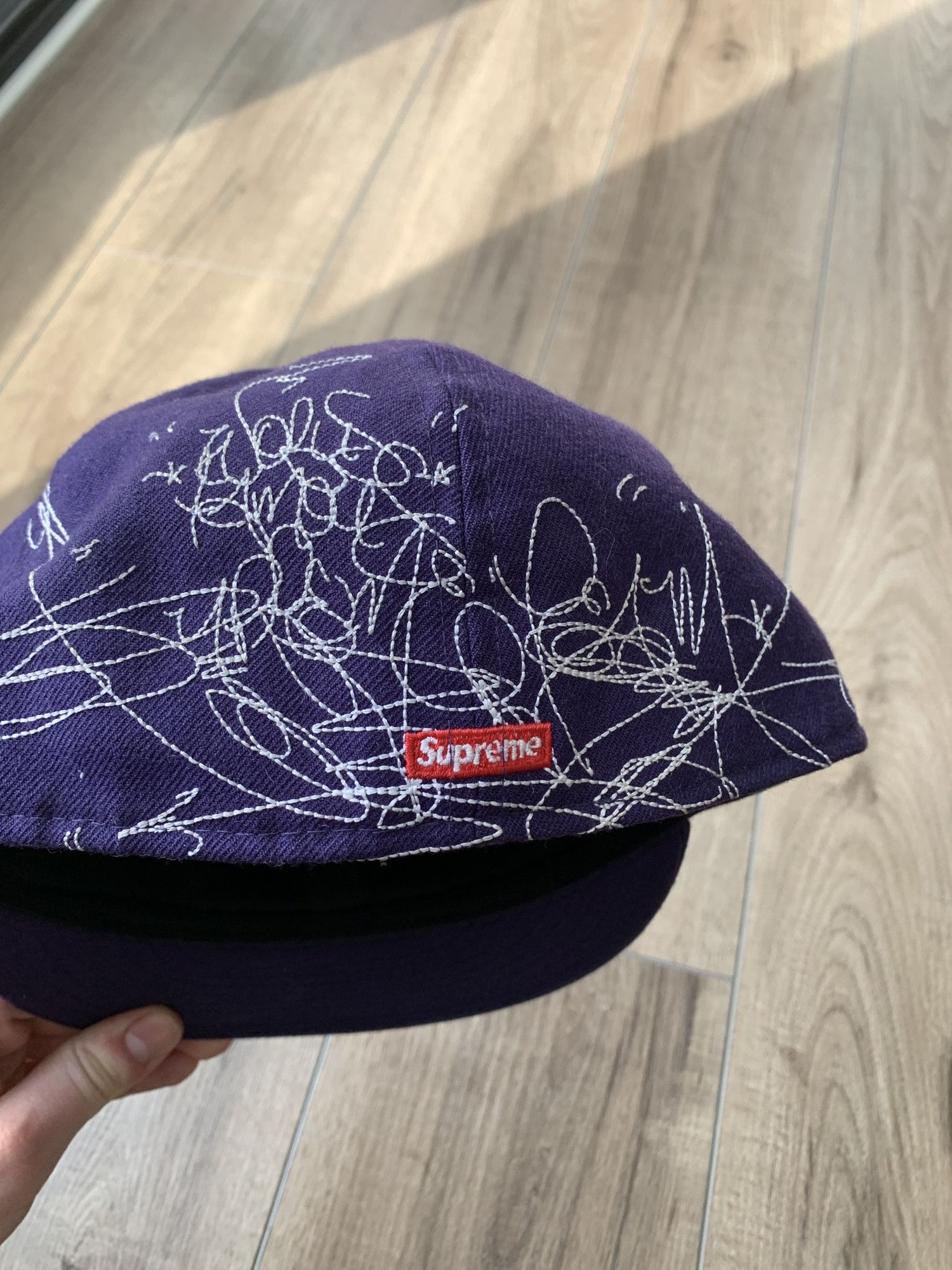 Supreme 🔥RARE🔥 Supreme Phase 2 Embroidered Fitted 7 1/2 Size ONE SIZE - 5 Thumbnail