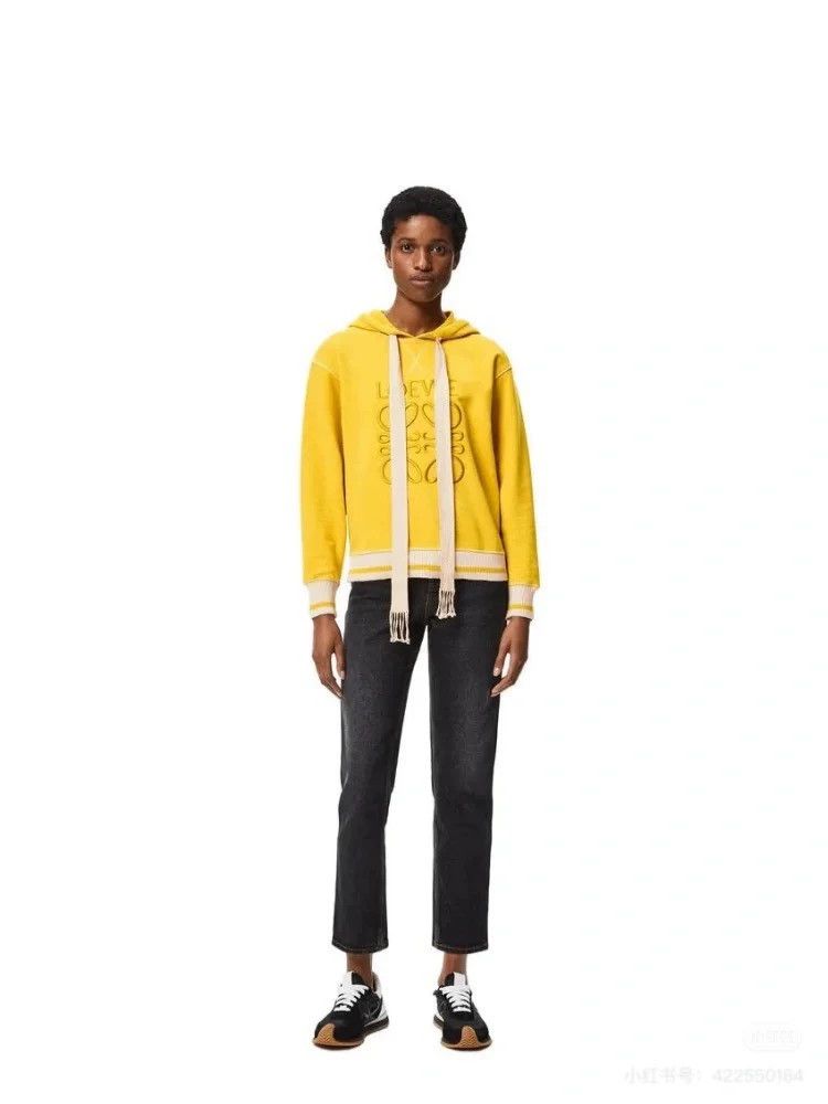 Loewe loewe Yellow logo hoodie 2506-Nextarrow Size US M / EU 48-50 / 2 - 5 Thumbnail
