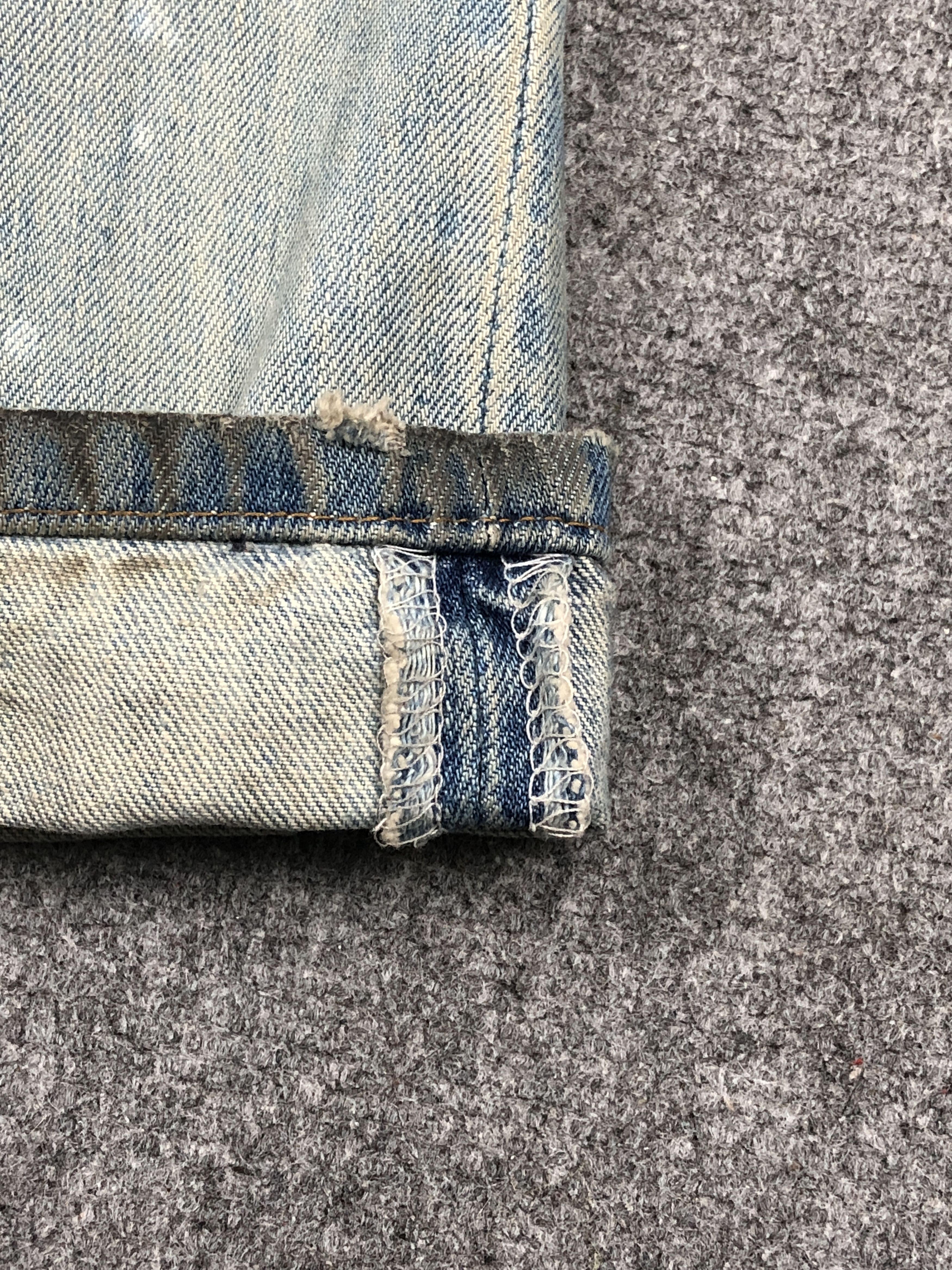 Levi's Distressed Vintage Levis 501 Dirty Jeans DP2350 Size US 30 / EU 46 - 10 Thumbnail