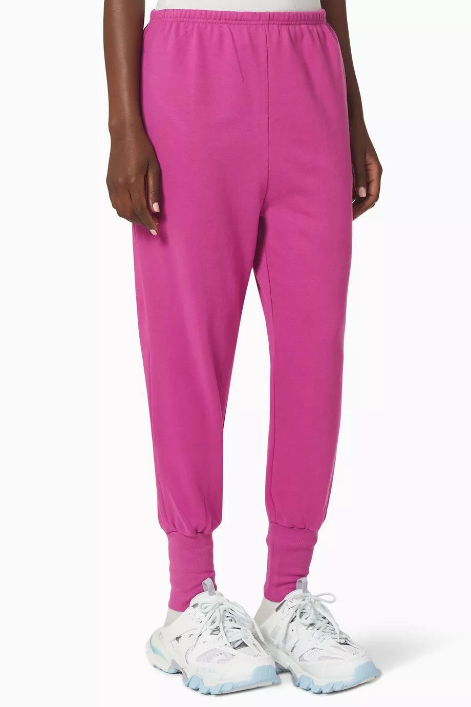 Balenciaga o1y0625 Jogger in Fuchsia Size 25" / US 0 / IT 36 - 1 Thumbnail