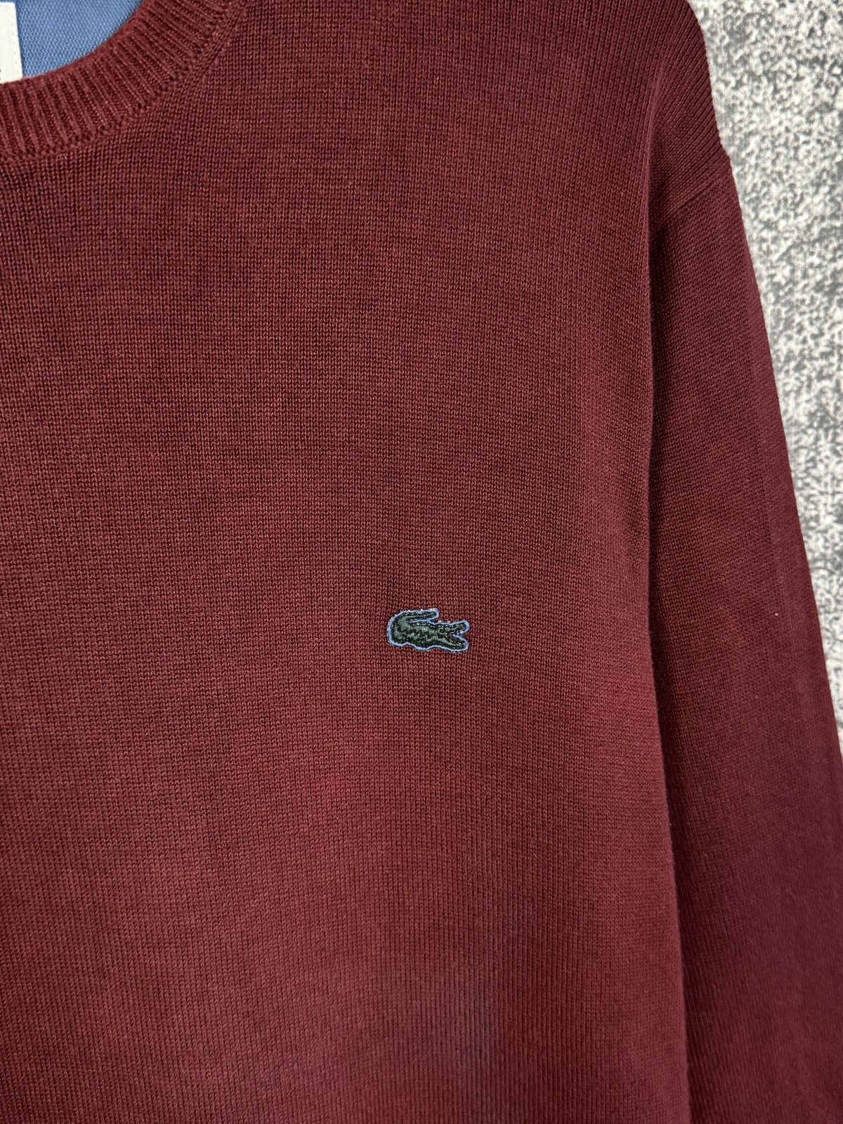 Lacoste Men’s Lacoste Crewneck Sweater Pullover Cotton Size 6 (XL) Size US XL / EU 56 / 4 - 6 Thumbnail