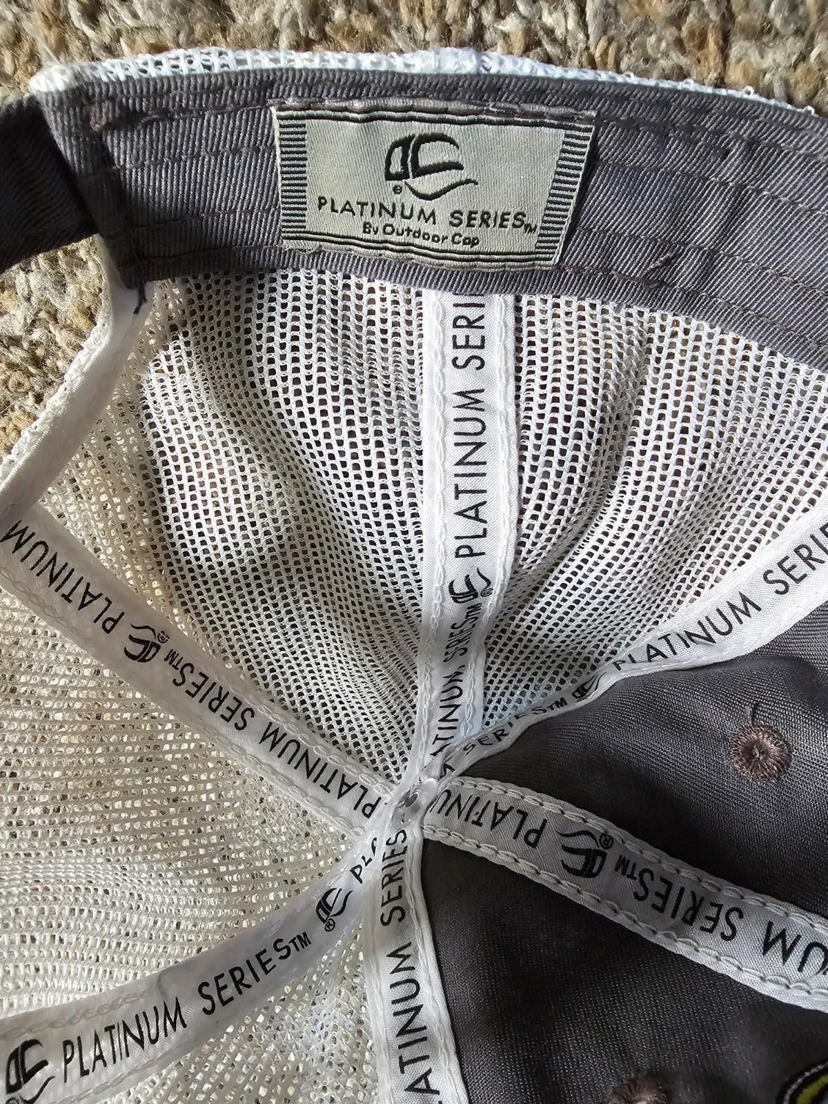 Designer Tinus Marine 70 Years Platinum Series Strap Meshback Hat Size ONE SIZE - 8 Thumbnail