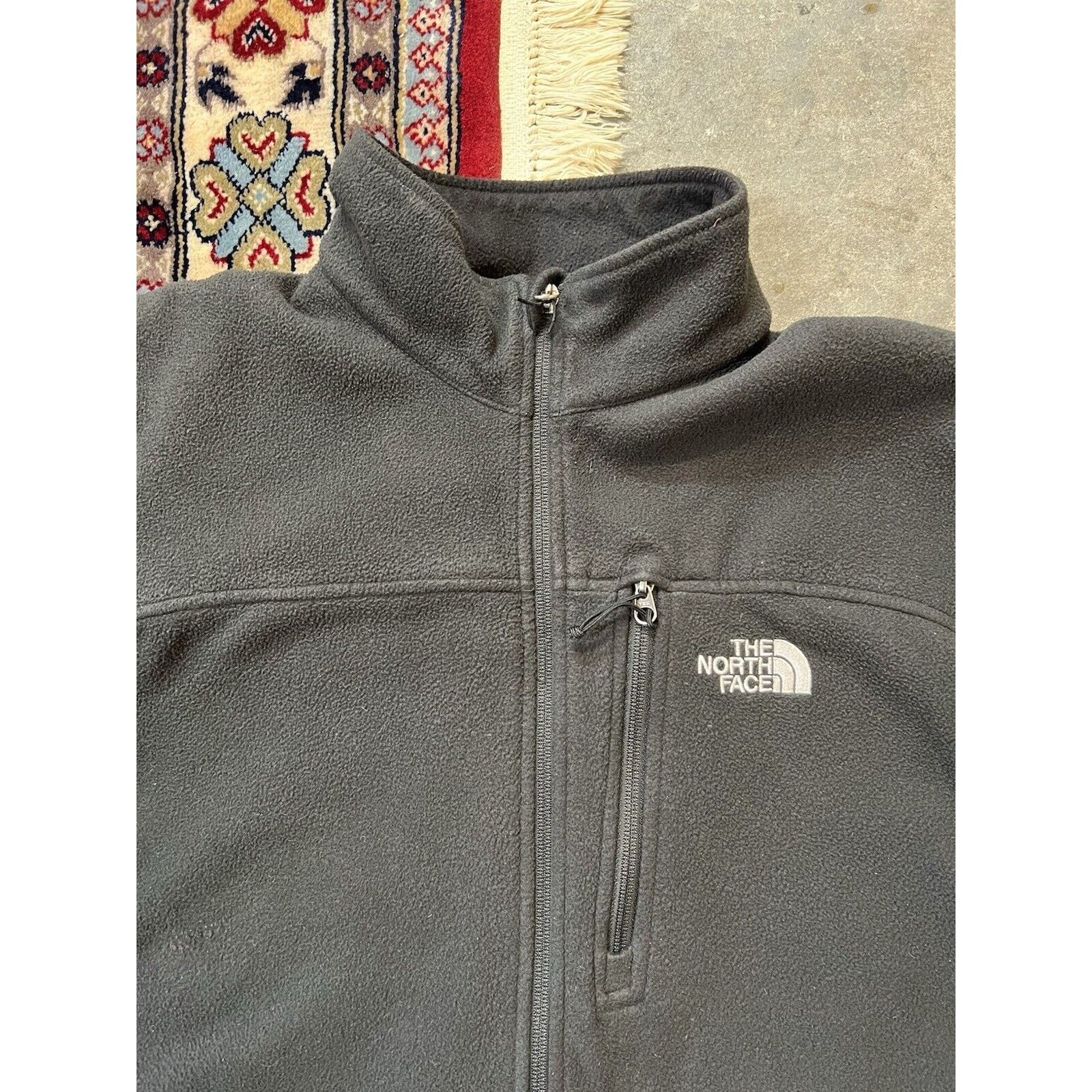 The North Face The North Face Fleece Jacket Mens L Black Full Zip 2013 Rare Size US L / EU 52-54 / 3 - 5 Thumbnail