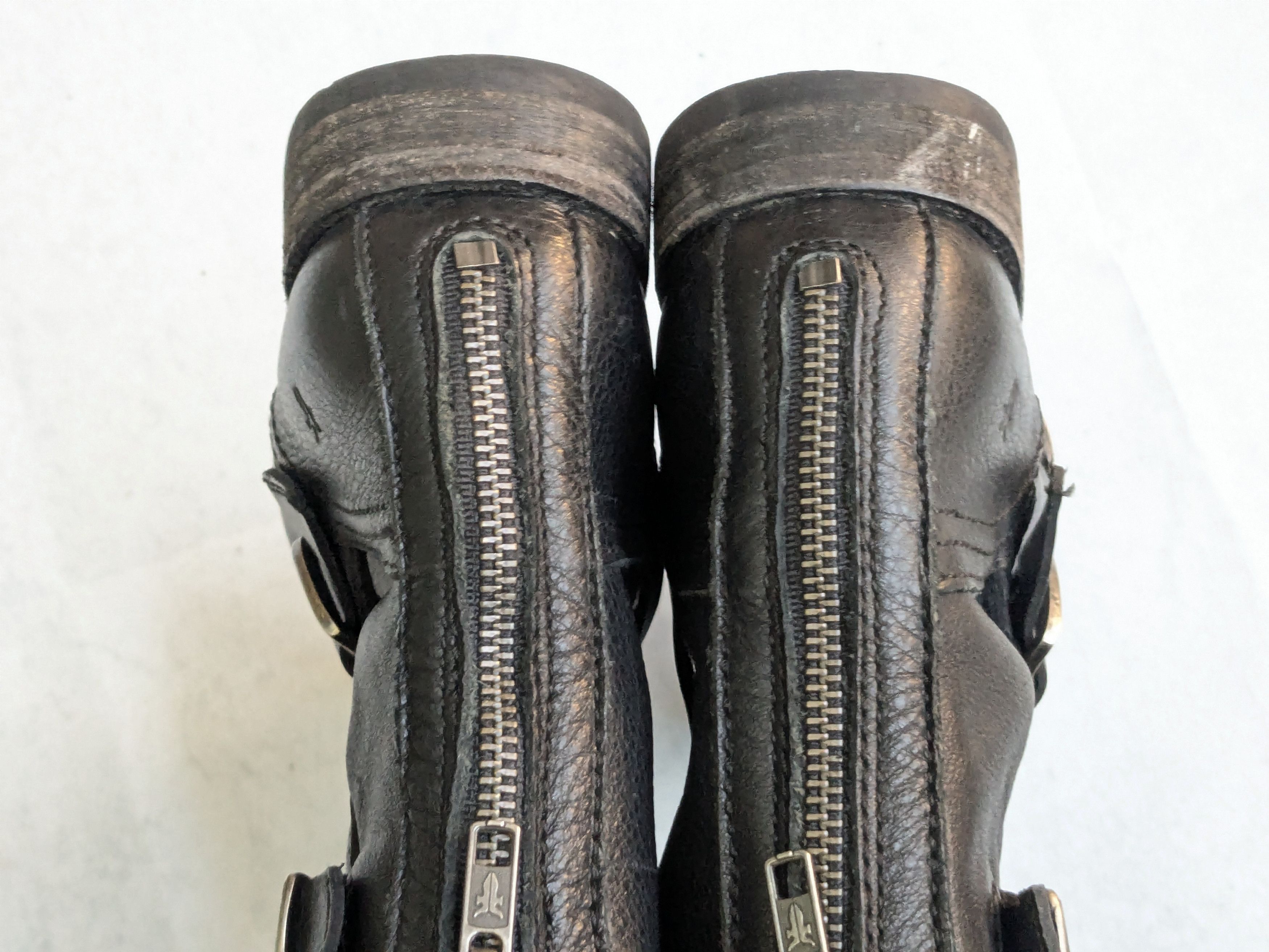 Frye Frye Engineer Black Leather 7.5 Leather Buckle Size US 7.5 / EU 40-41 - 16 Thumbnail