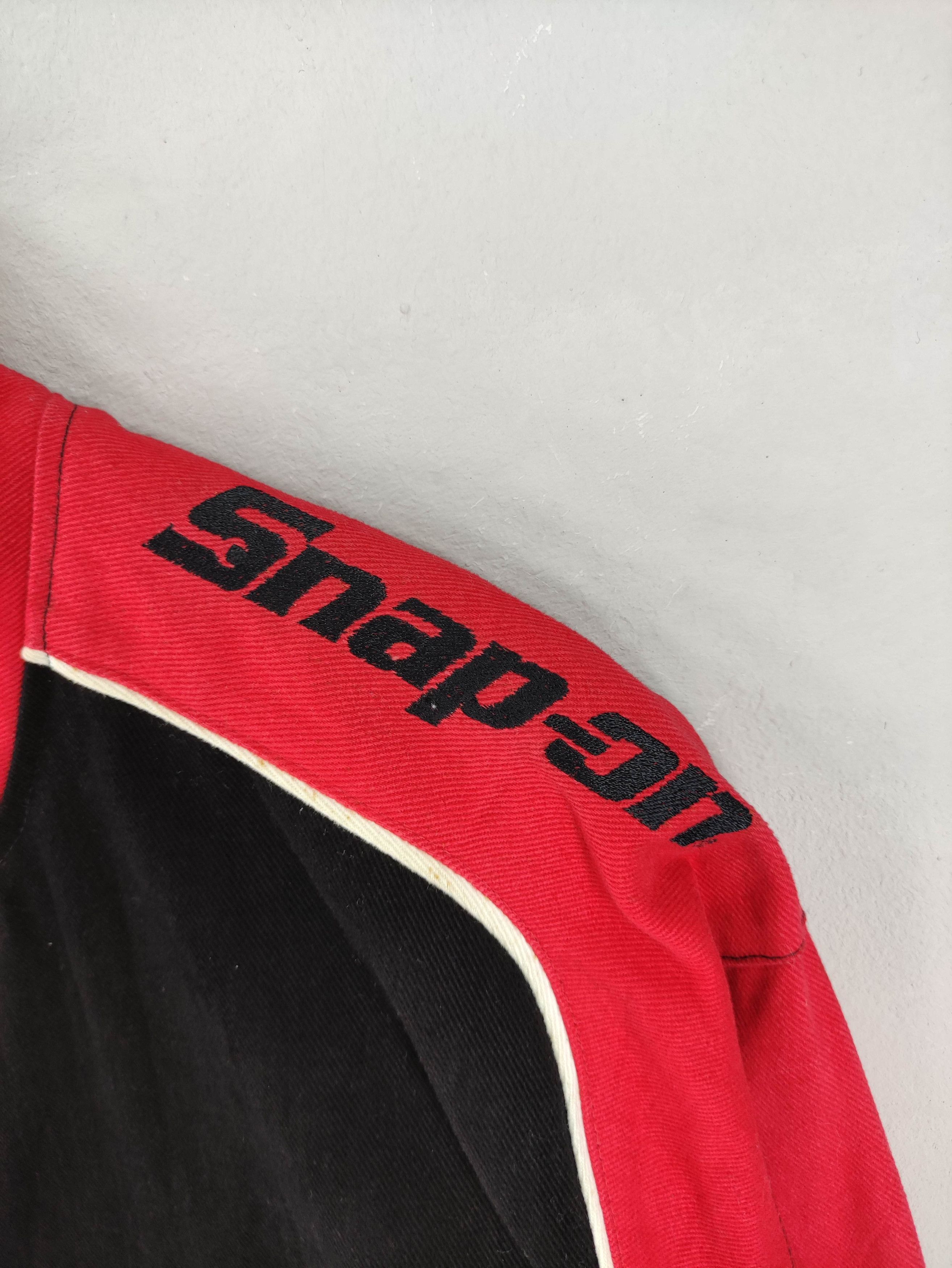 Japanese Brand Vintage Snap On Racing Varsity Jacket Snap Button Size US XL / EU 56 / 4 - 2 Thumbnail