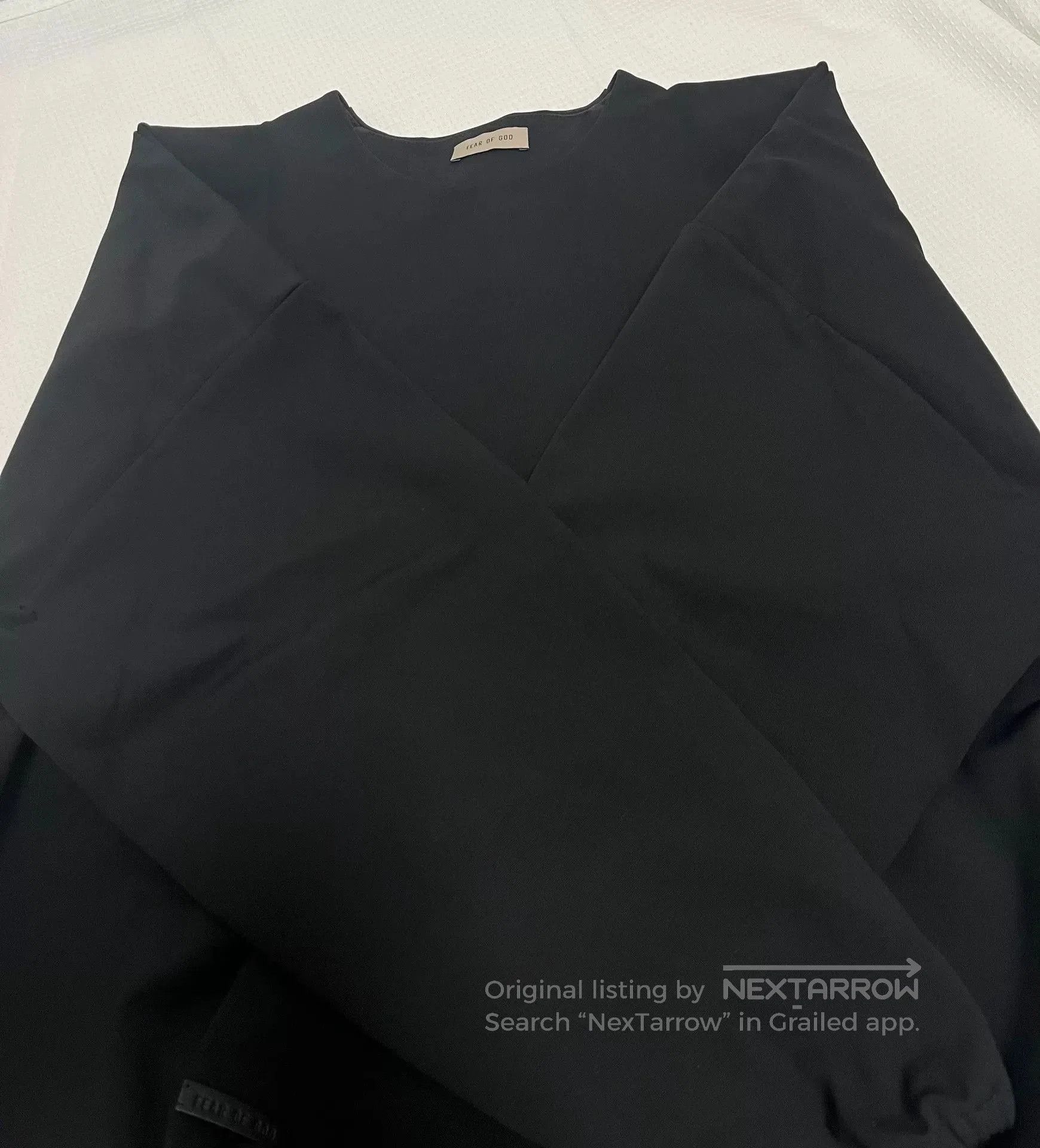 Fear of God Fear of God Fog Black Sweatshirt S. Size US S / EU 44-46 / 1 - 8 Thumbnail