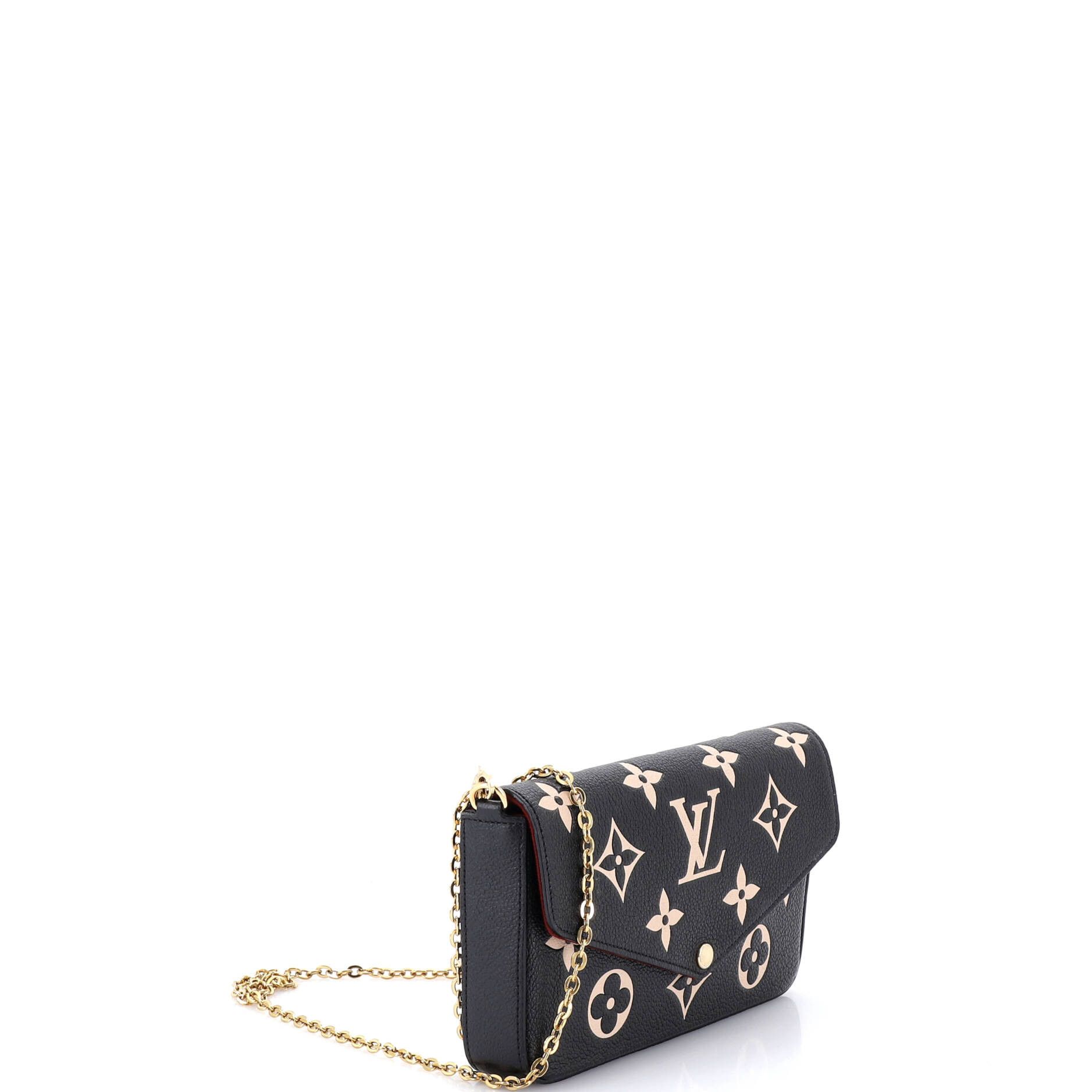 Louis Vuitton Felicie Pochette Bicolor Monogram Empreinte Giant Size ONE SIZE - 1 Thumbnail