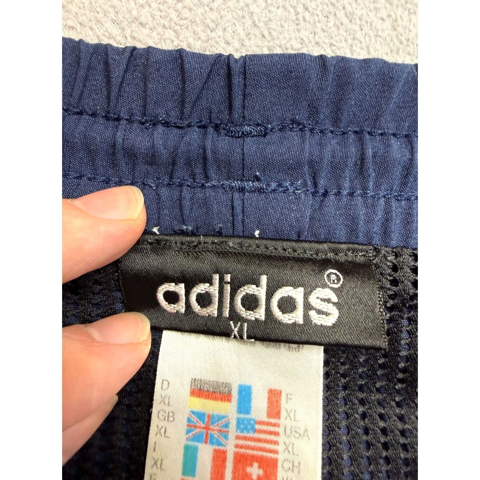 Adidas adidas Vintage Training Shorts Y2K Blue Mens XL Size US 36 / EU 52 - 4 Thumbnail