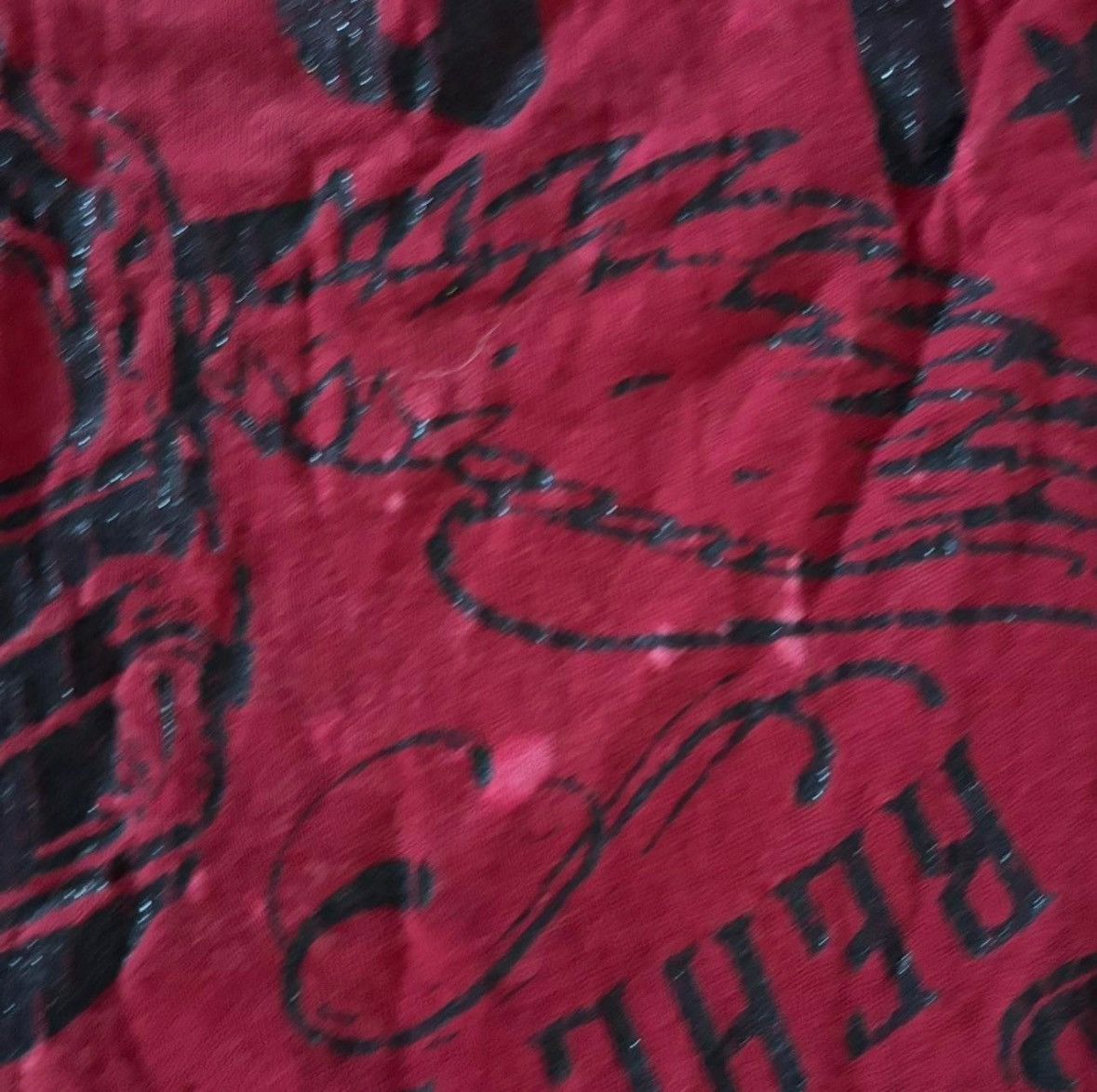 Robins Jeans Robins Jean LA CA Red T shirt Studded Size US L / EU 52-54 / 3 - 4 Thumbnail